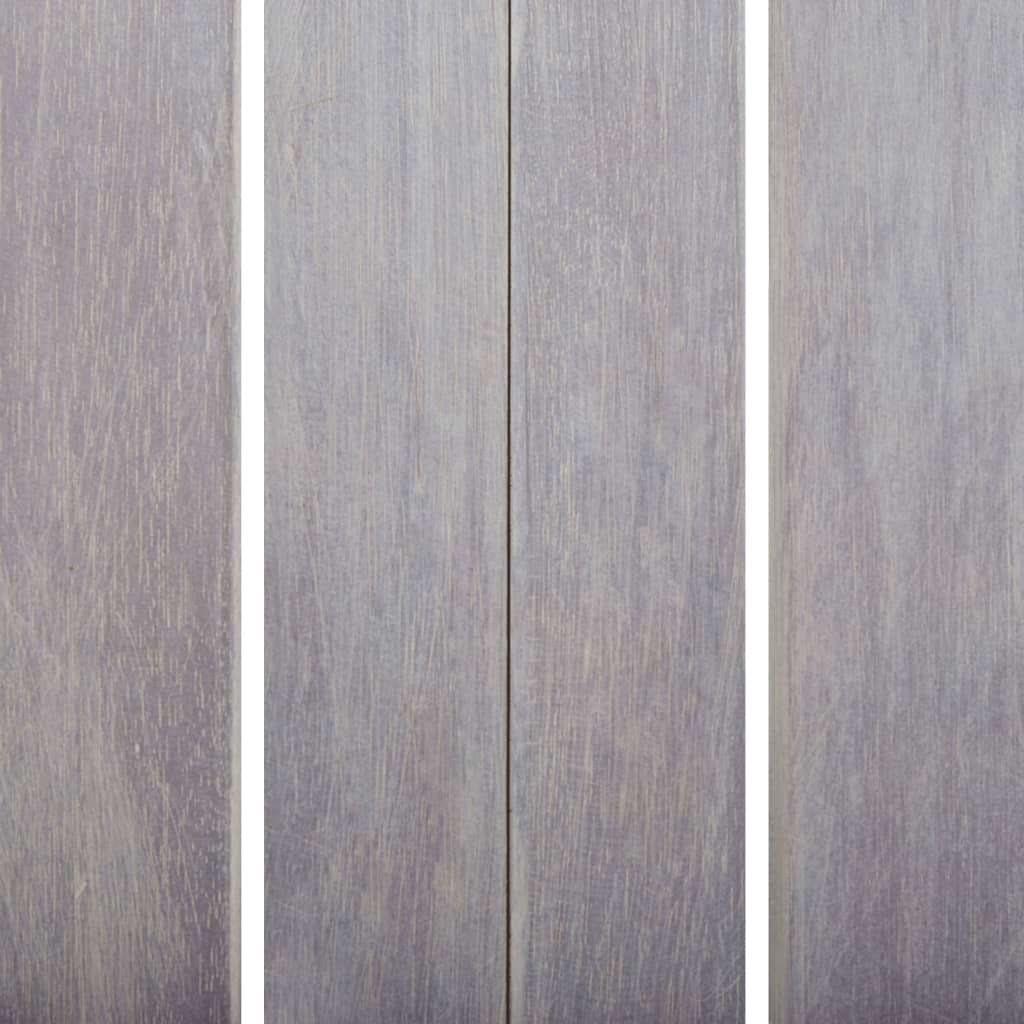 Ensemble à manger d'extérieur 7 pcs bois d'acacia massif - XIOS