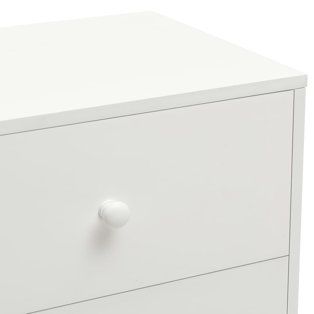 Tables de chevet 2 pcs Blanc 40 x 30 x 50 cm Pin massif - XIOS