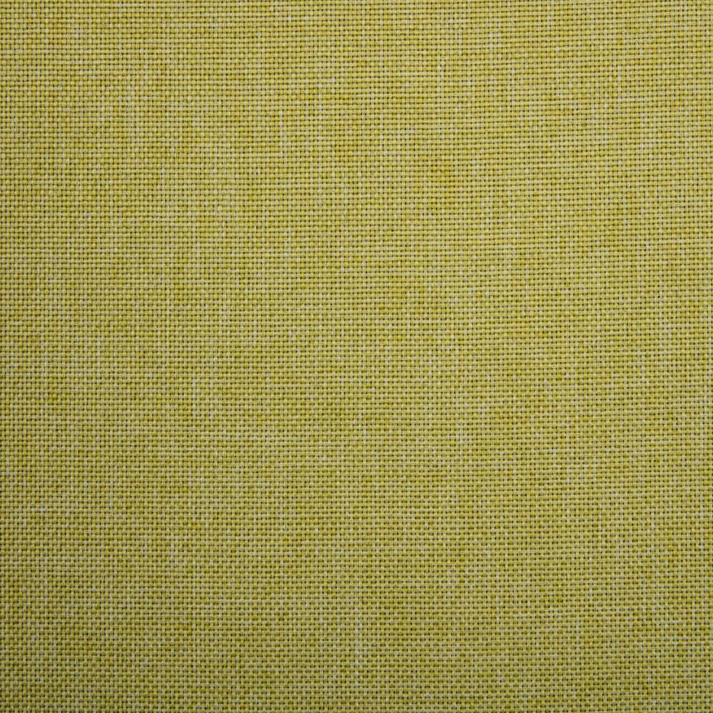 Chaises pivotantes à manger lot de 4 vert tissu - XIOS
