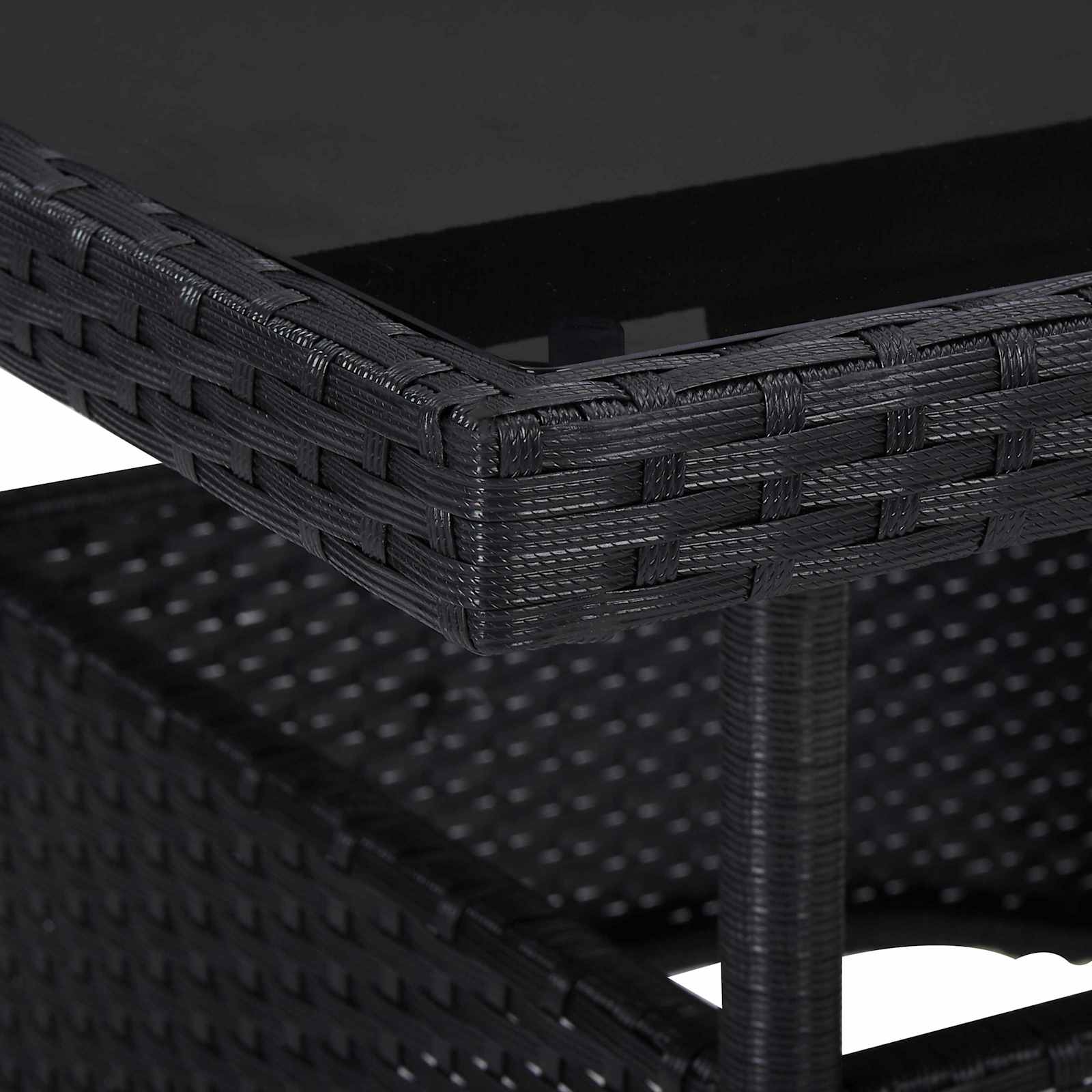 Ensemble de Mobilier 5 pcs Noir - XIOS