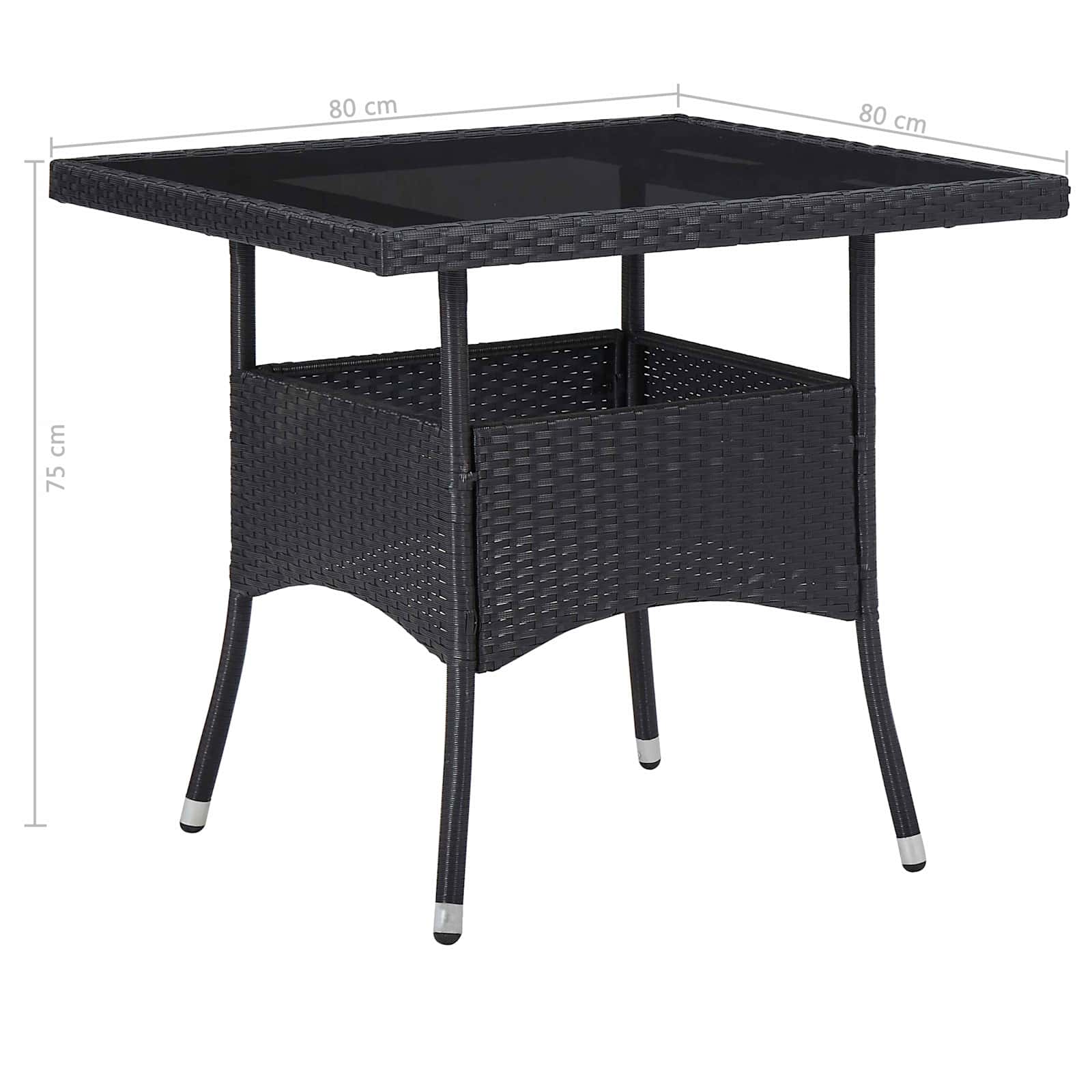 Ensemble de Mobilier 5 pcs Noir - XIOS