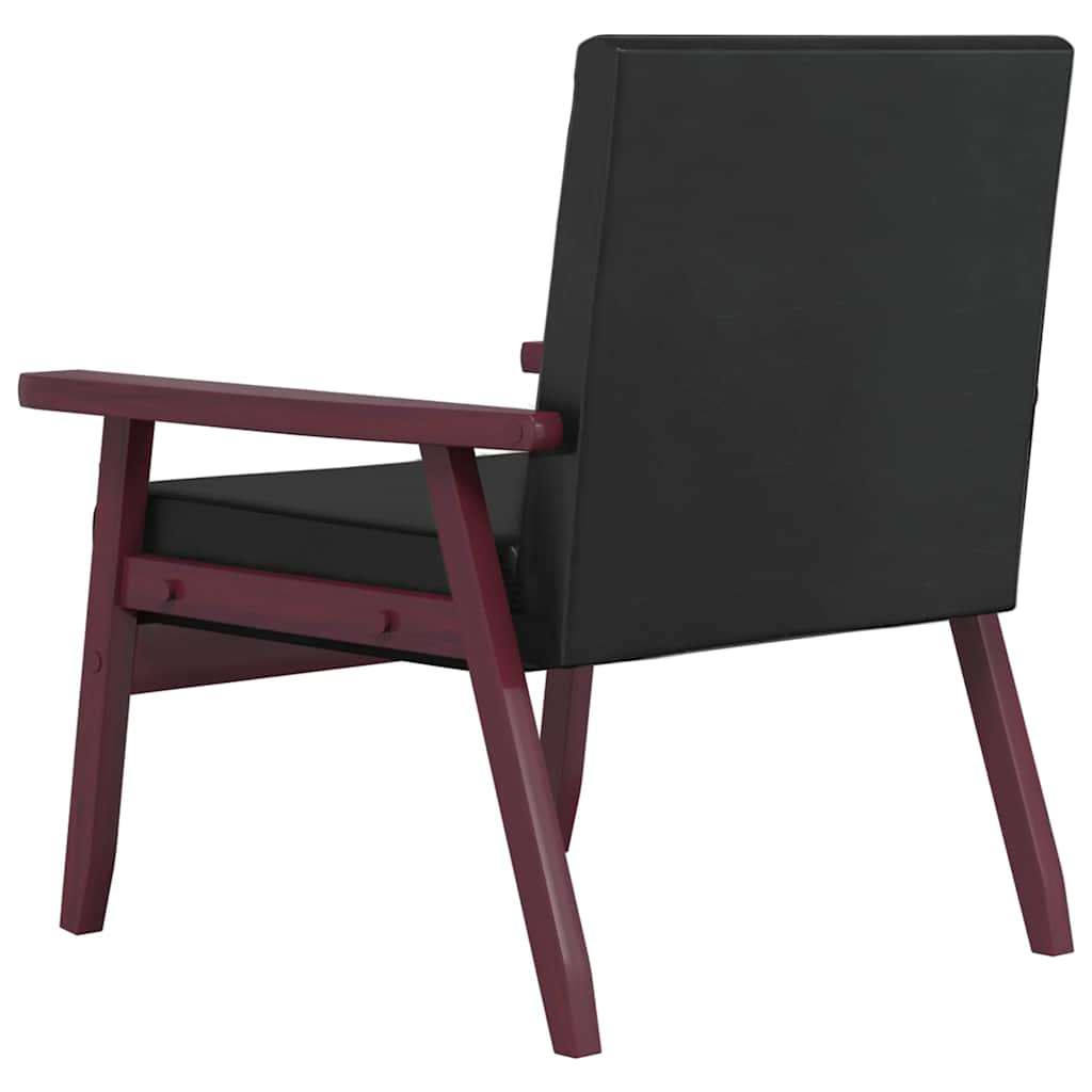 Ensemble de canapés 3 pcs noir similicuir - XIOS