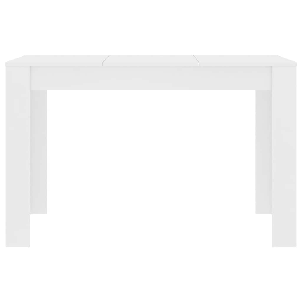 Table à manger Blanc 120x60x76 cm Bois d'ingénierie - XIOS
