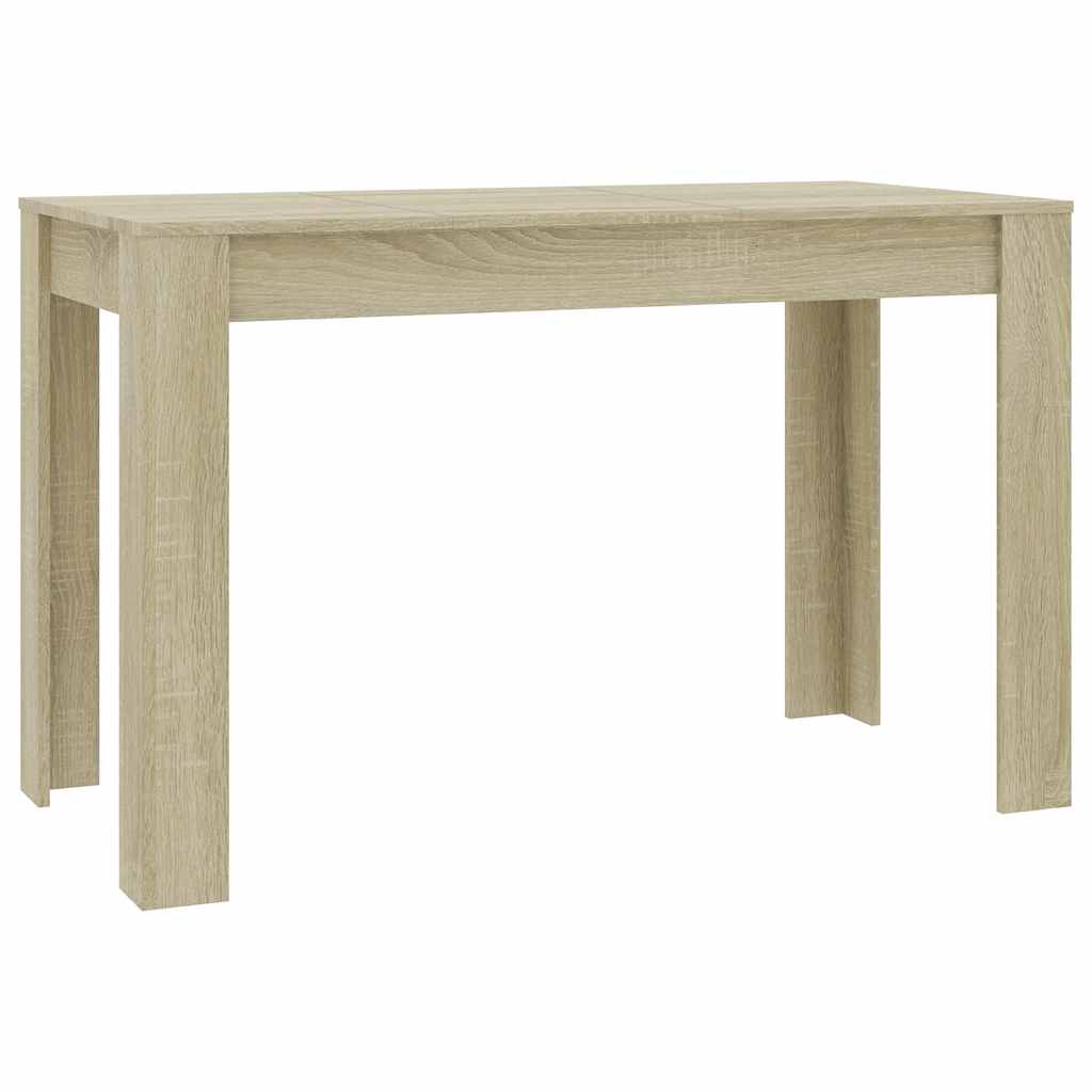 Table à manger Chêne sonoma 120x60x76 cm Bois d'ingénierie - XIOS