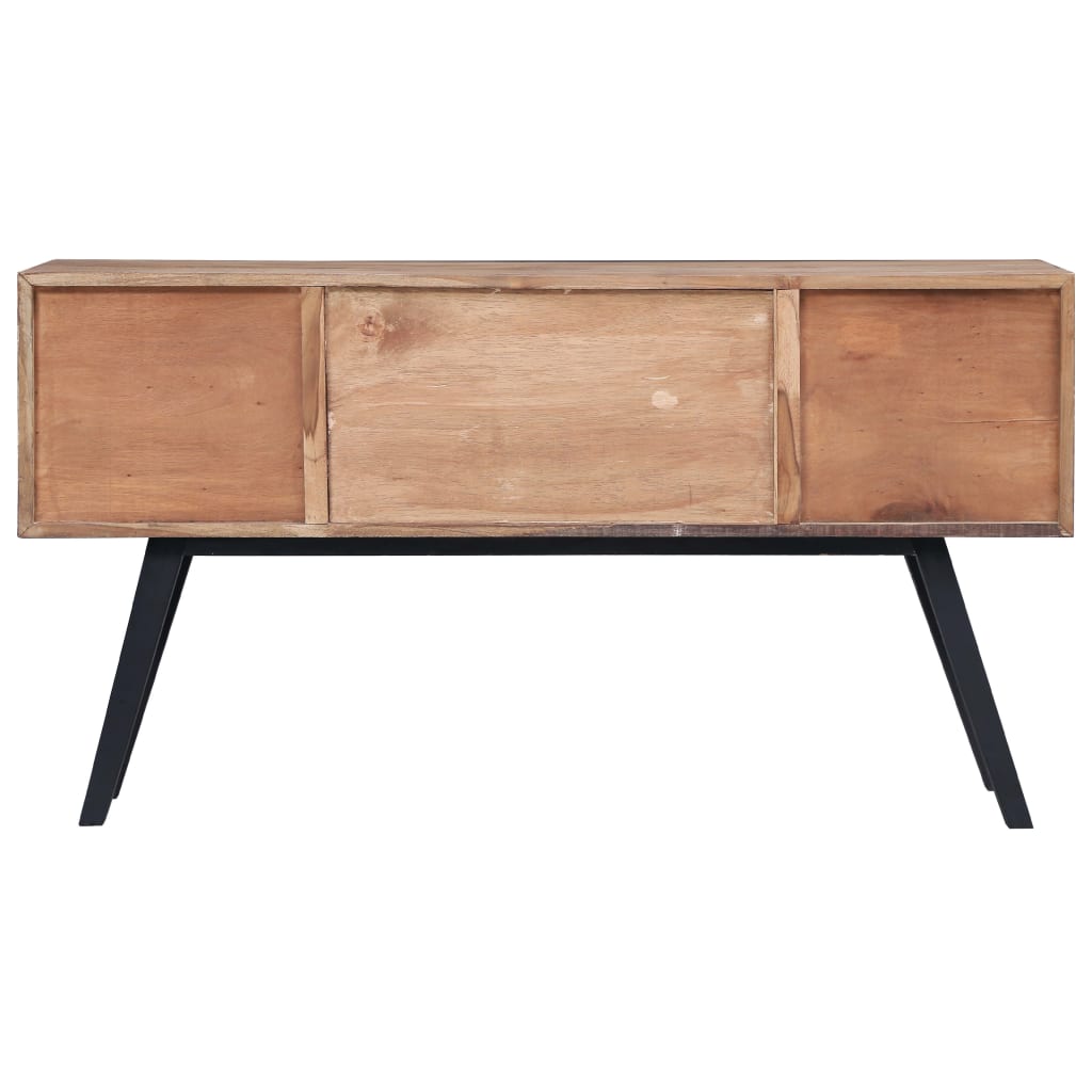 Armoire latérale 110x30x75 cm Teck solide - XIOS