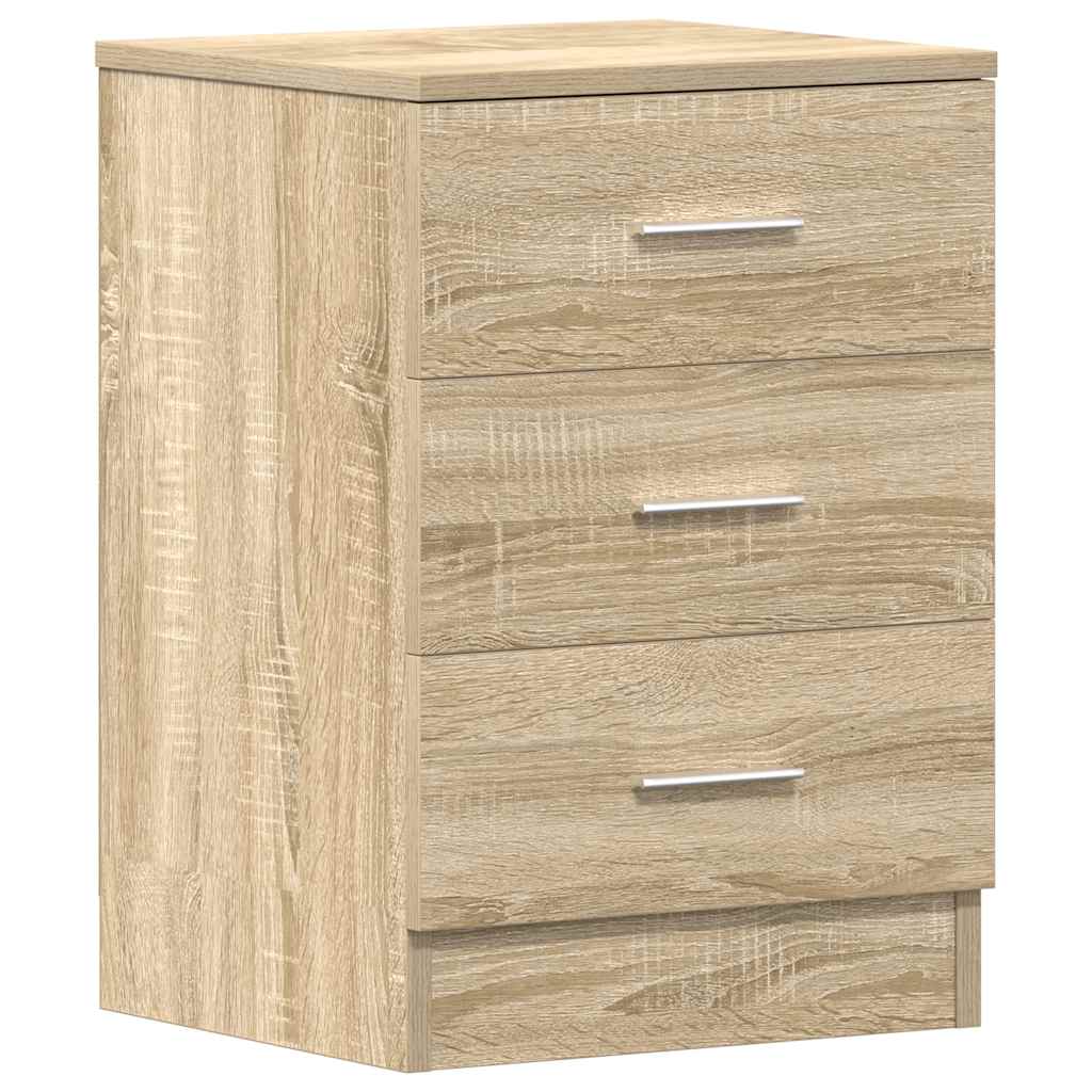 Table de chevet Chêne Sonoma 38x35x56 cm Bois d'ingénierie - XIOS