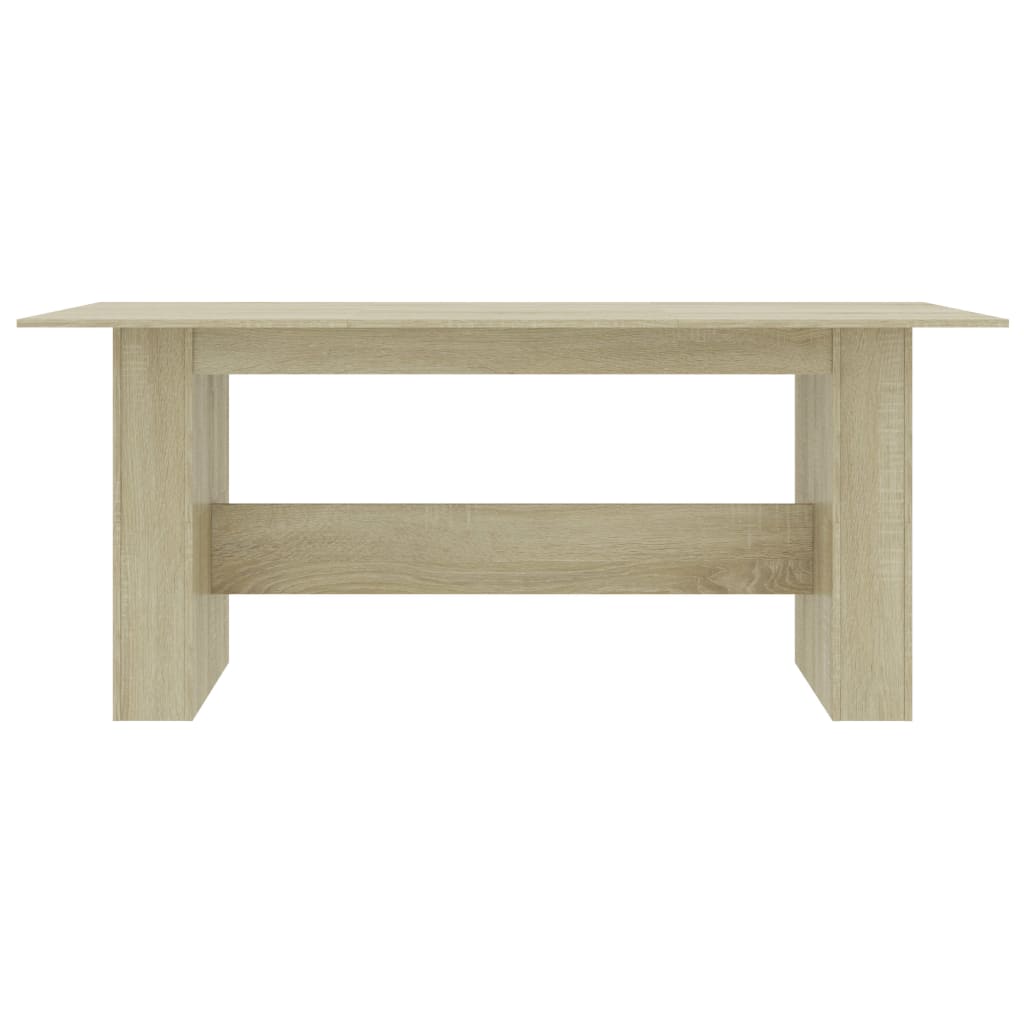 Table à manger Chêne sonoma 180x90x76 cm Bois d’ingénierie - XIOS