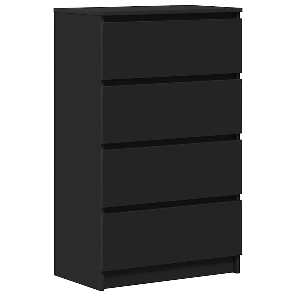 Buffet Noir 60x35x98,5 cm Bois d'ingénierie - XIOS