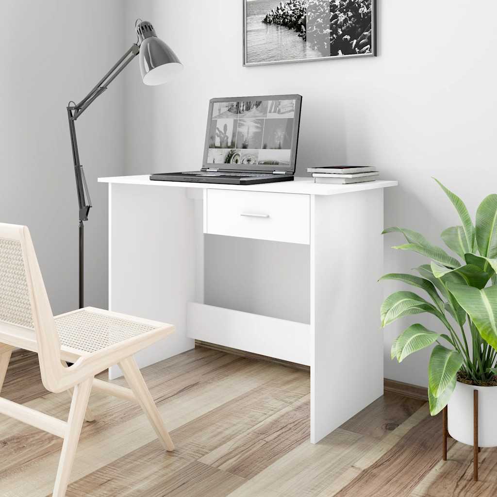 Bureau Blanc 100 x 50 x 76 cm Bois d'ingénierie - XIOS