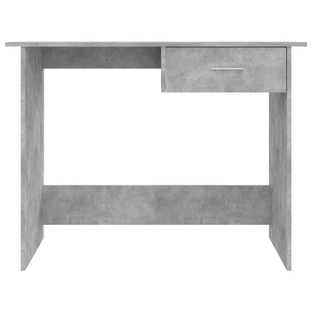 Bureau Gris béton 100x50x76 cm Bois d’ingénierie - XIOS