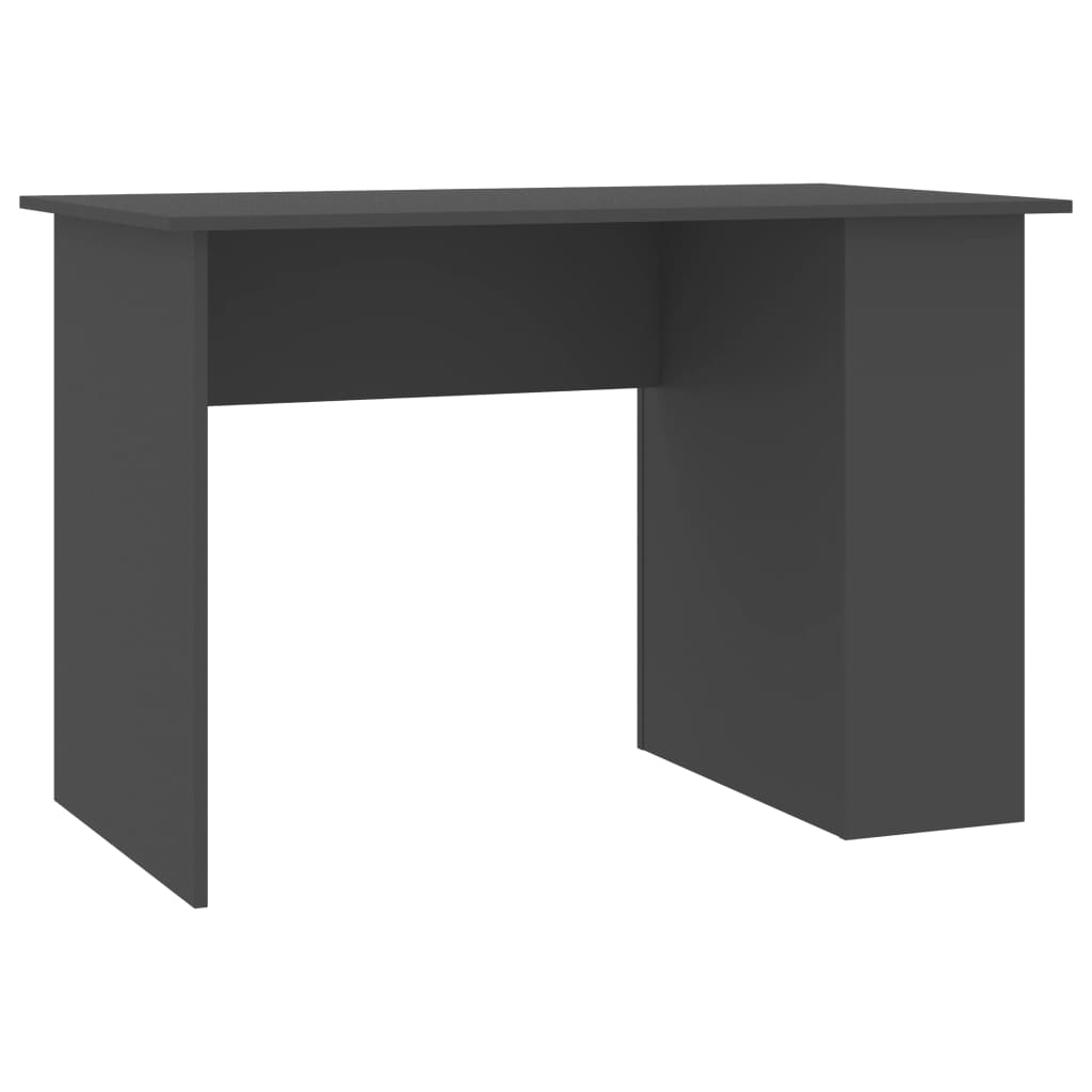 Bureau Gris 110x60x73 cm Aggloméré