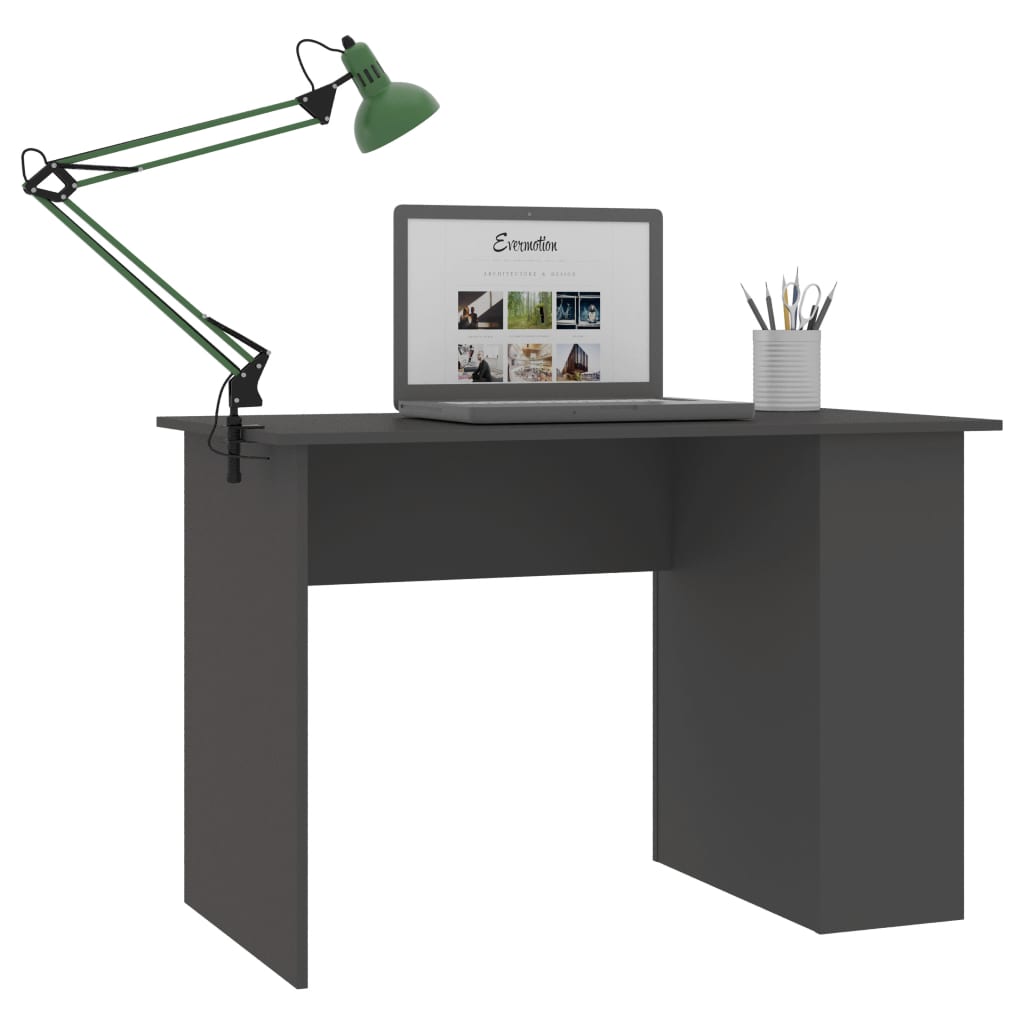 Bureau Gris 110x60x73 cm Aggloméré