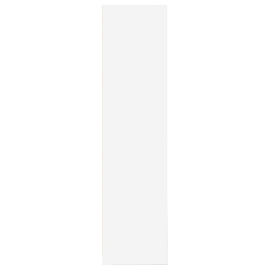 Garde-robe Blanc 100x50x200 cm Bois d'ingénierie - XIOS