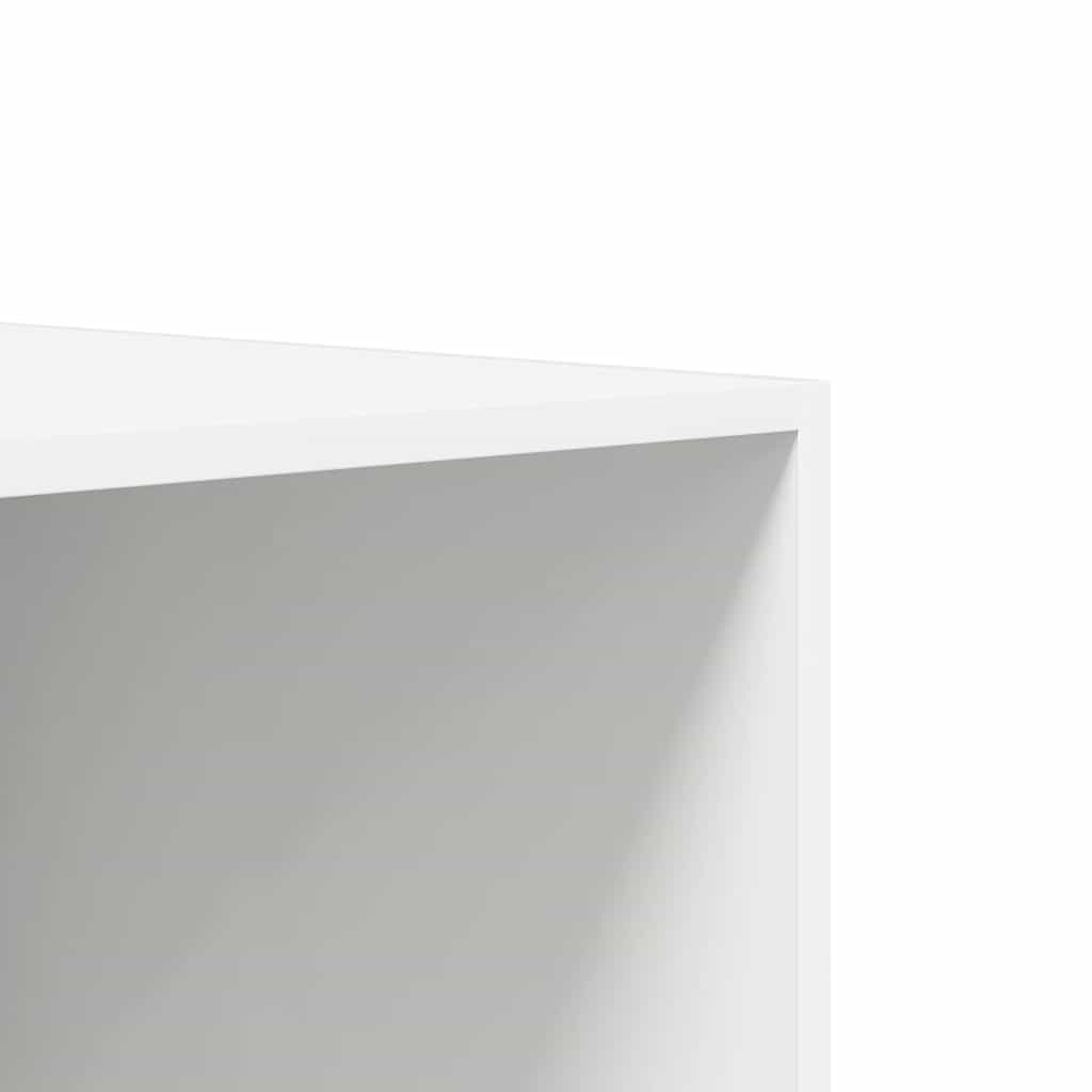 Garde-robe Blanc 100x50x200 cm Bois d'ingénierie - XIOS