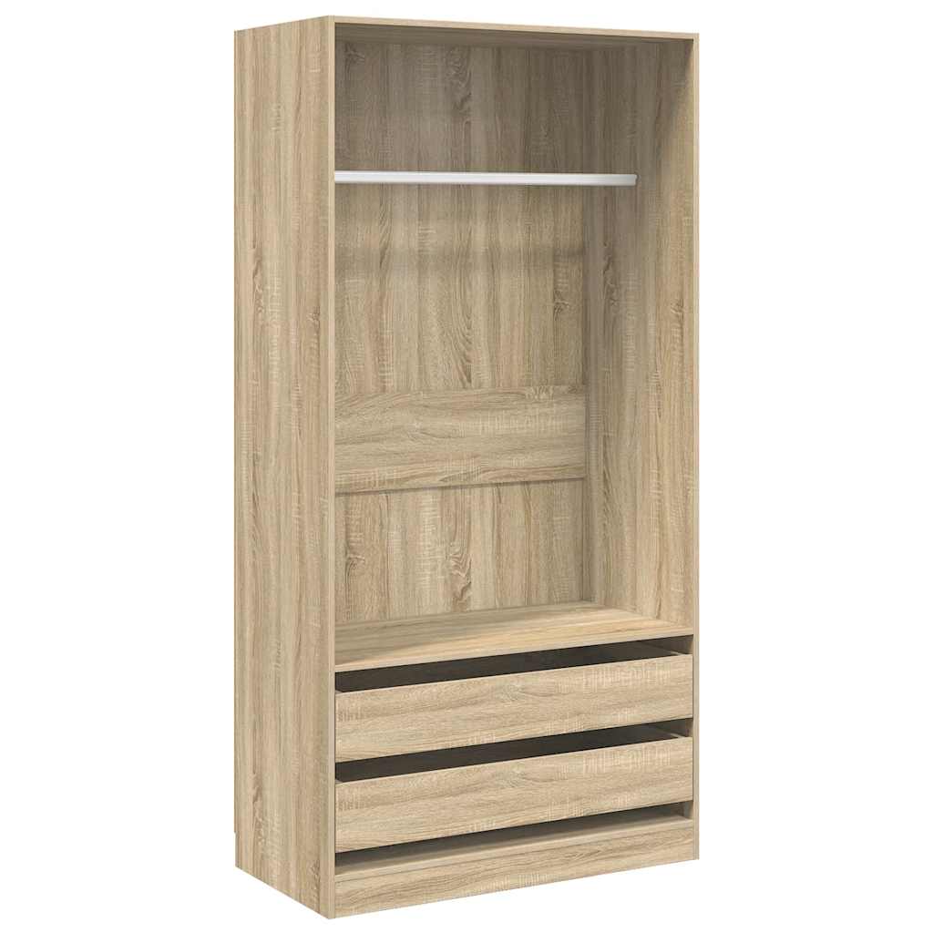 Garde-robe Chêne sonoma 100x50x200 cm Bois d'ingénierie - XIOS
