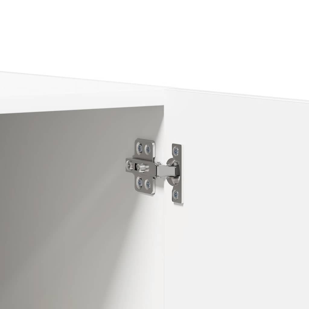 Garde-robe Blanc 80x52x180 cm Bois d’ingénierie - XIOS