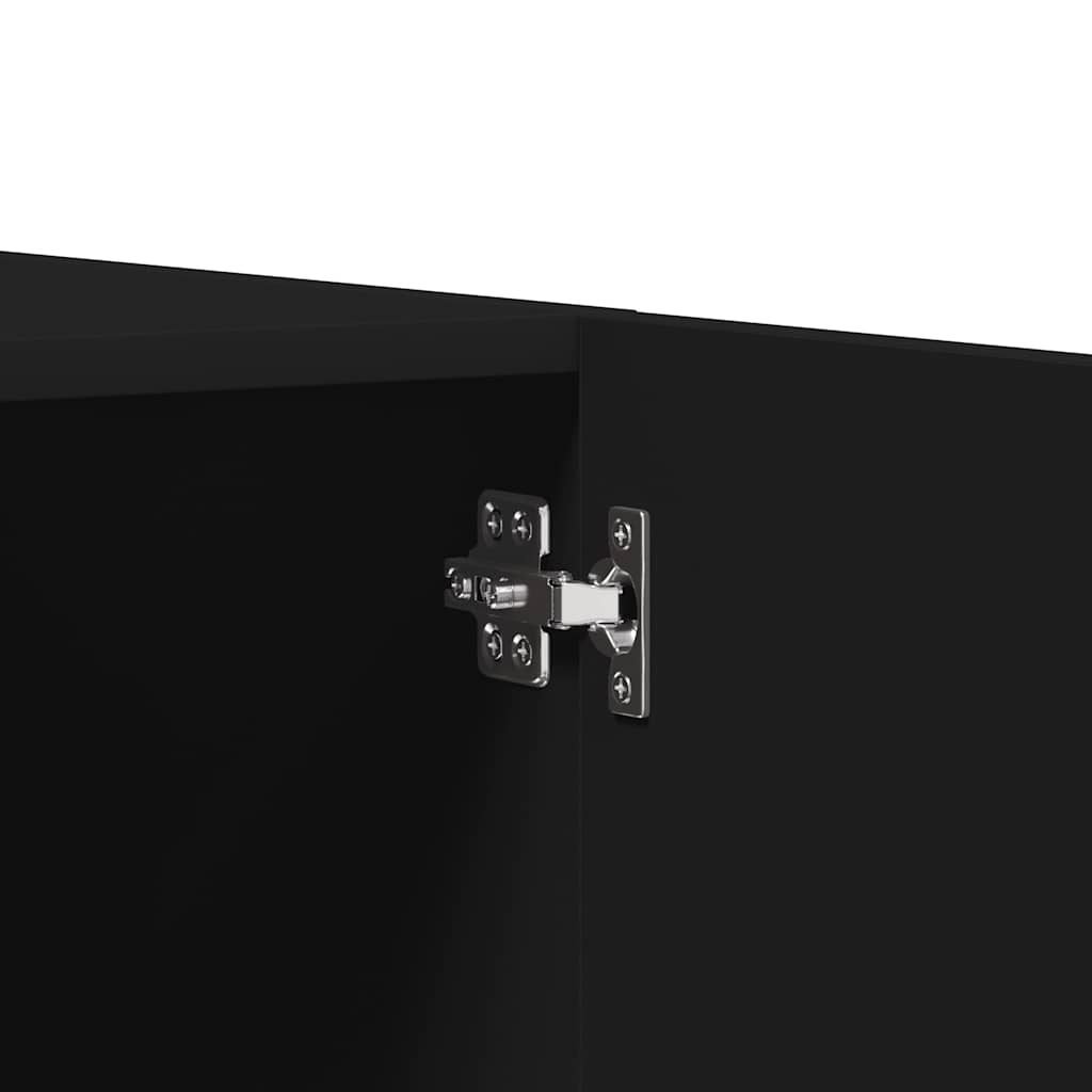 Garde-robe Noir 80x52x180 cm Bois d’ingénierie - XIOS
