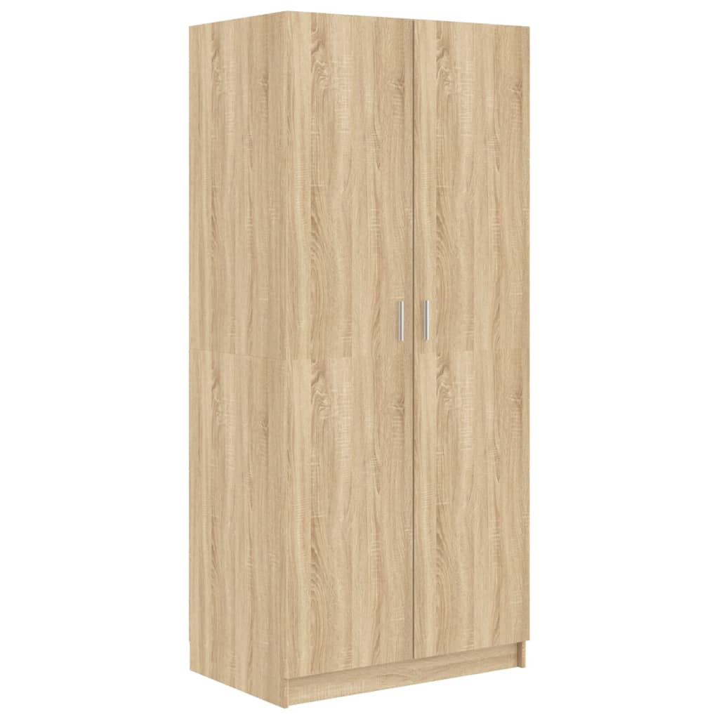 Garde-robe Chêne sonoma 80x52x180 cm Bois d’ingénierie - XIOS