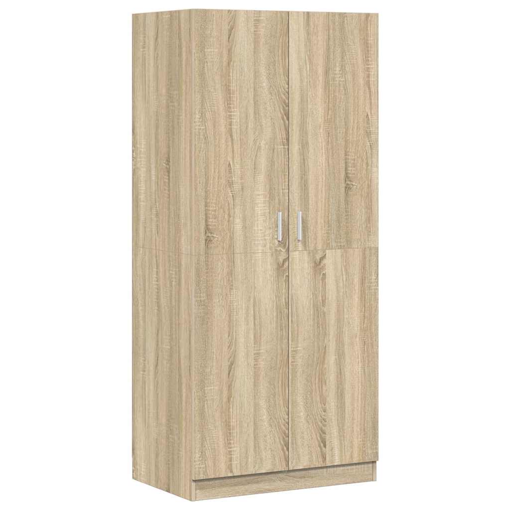 Garde-robe Chêne sonoma 80x52x180 cm Bois d’ingénierie - XIOS