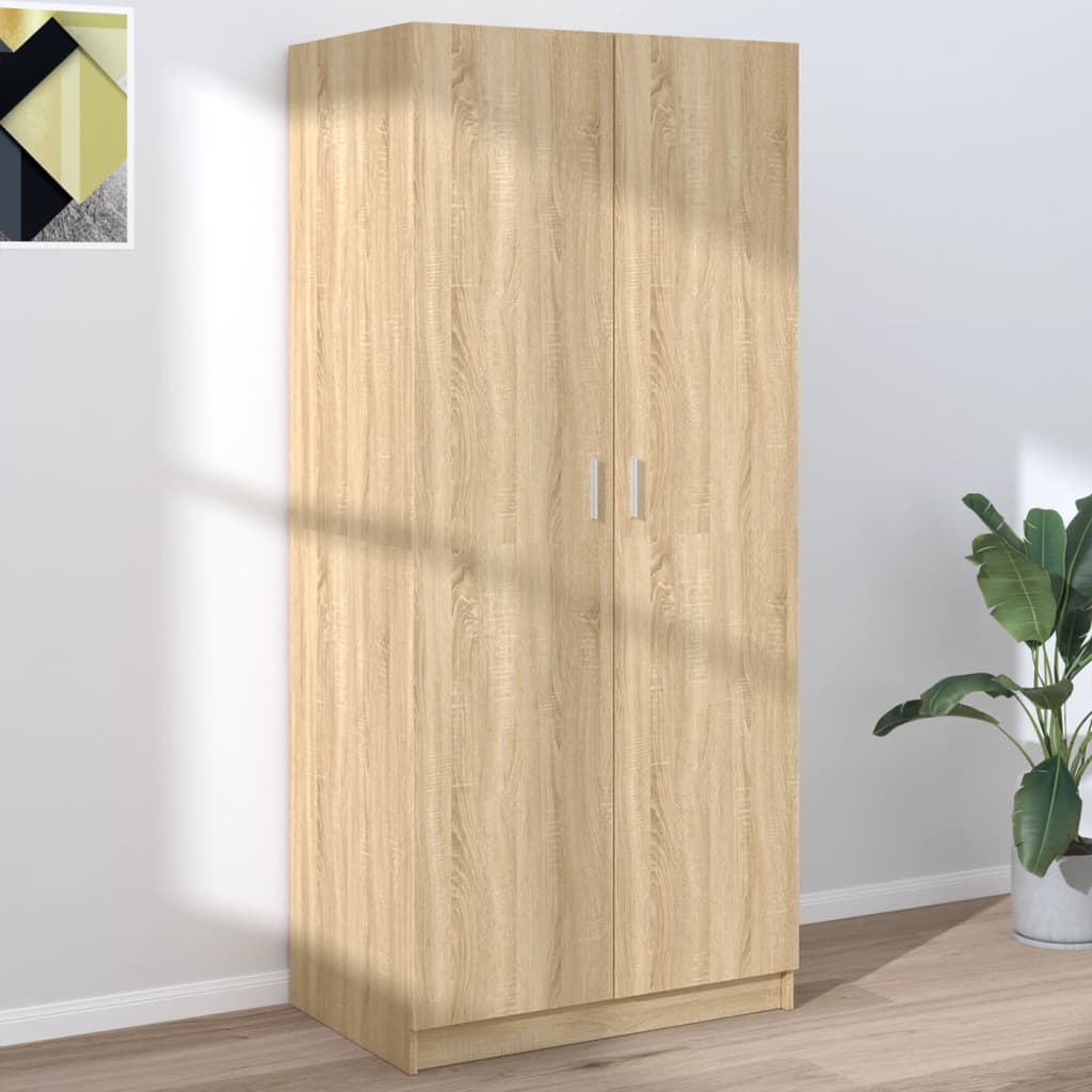 Garde-robe Chêne sonoma 80x52x180 cm Bois d’ingénierie - XIOS