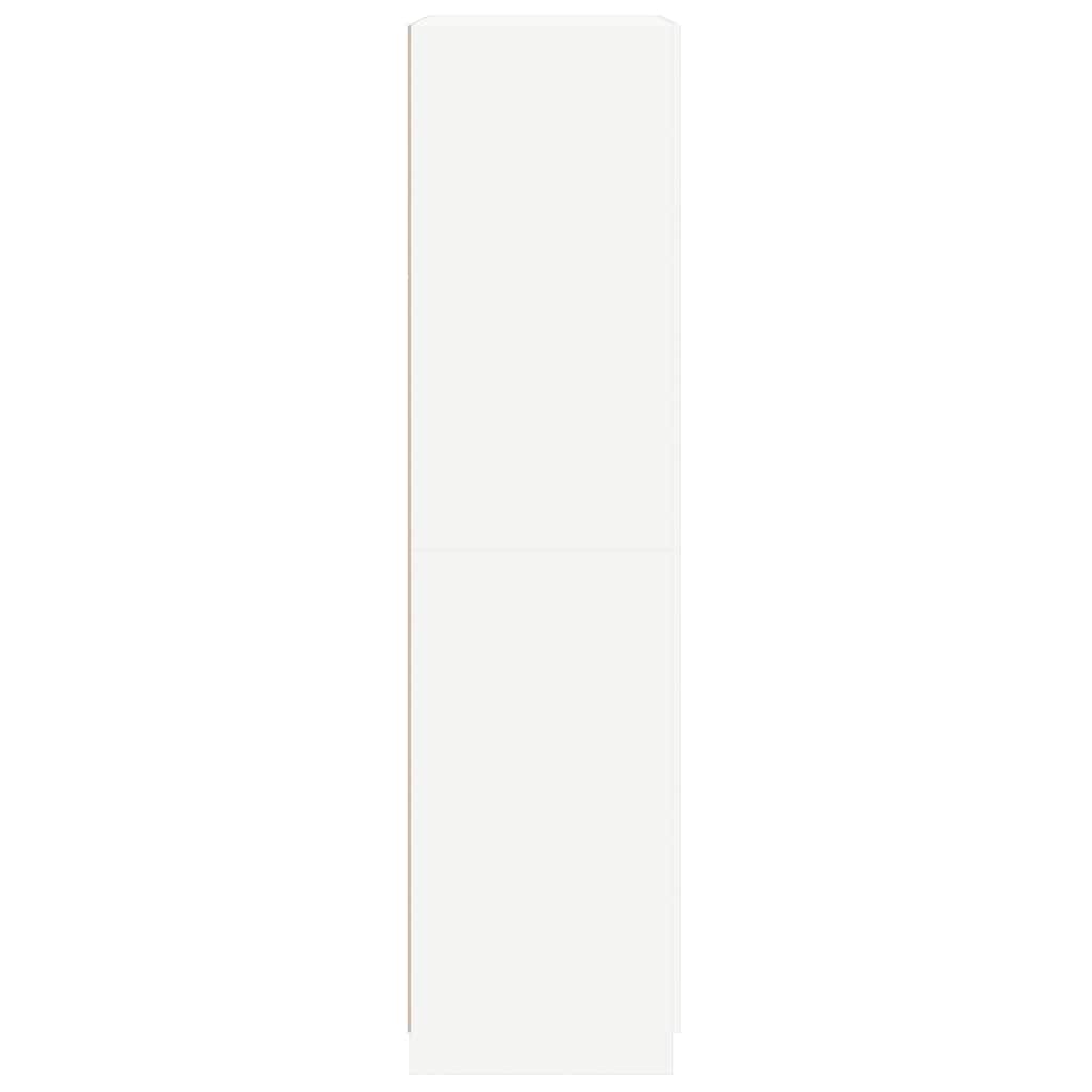 Garde-robe Blanc 90x52x200 cm Bois d’ingénierie - XIOS