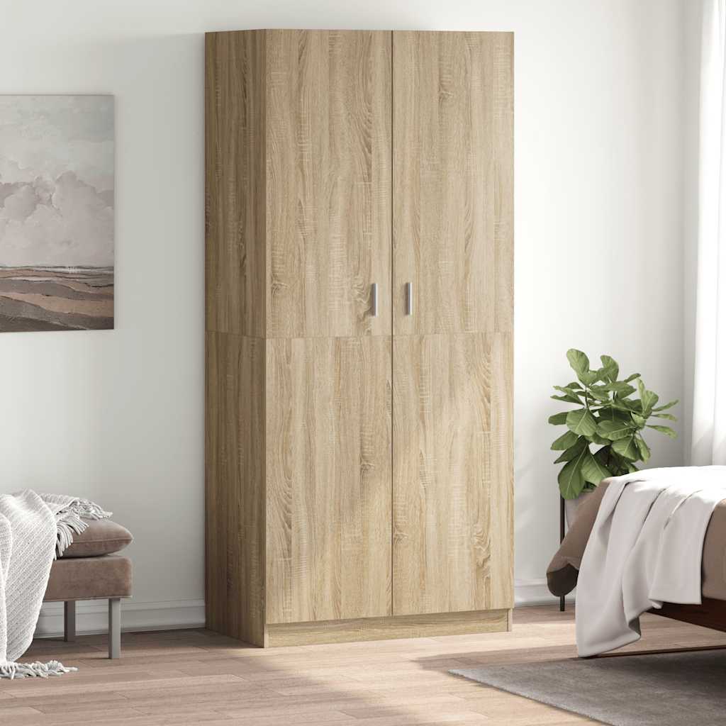 Garde-robe Chêne sonoma 90x52x200 cm Bois d’ingénierie - XIOS