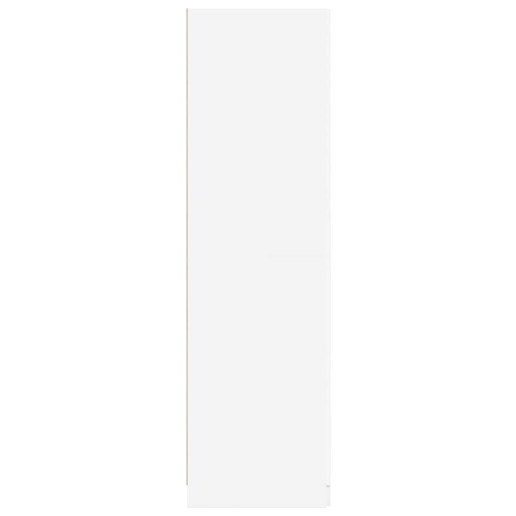 Garde-robe Blanc 80x52x180 cm Bois d’ingénierie