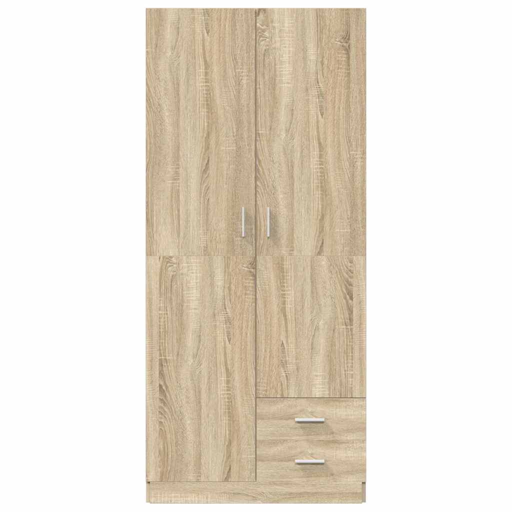 Garde-robe Chêne sonoma 80x52x180 cm Aggloméré - XIOS