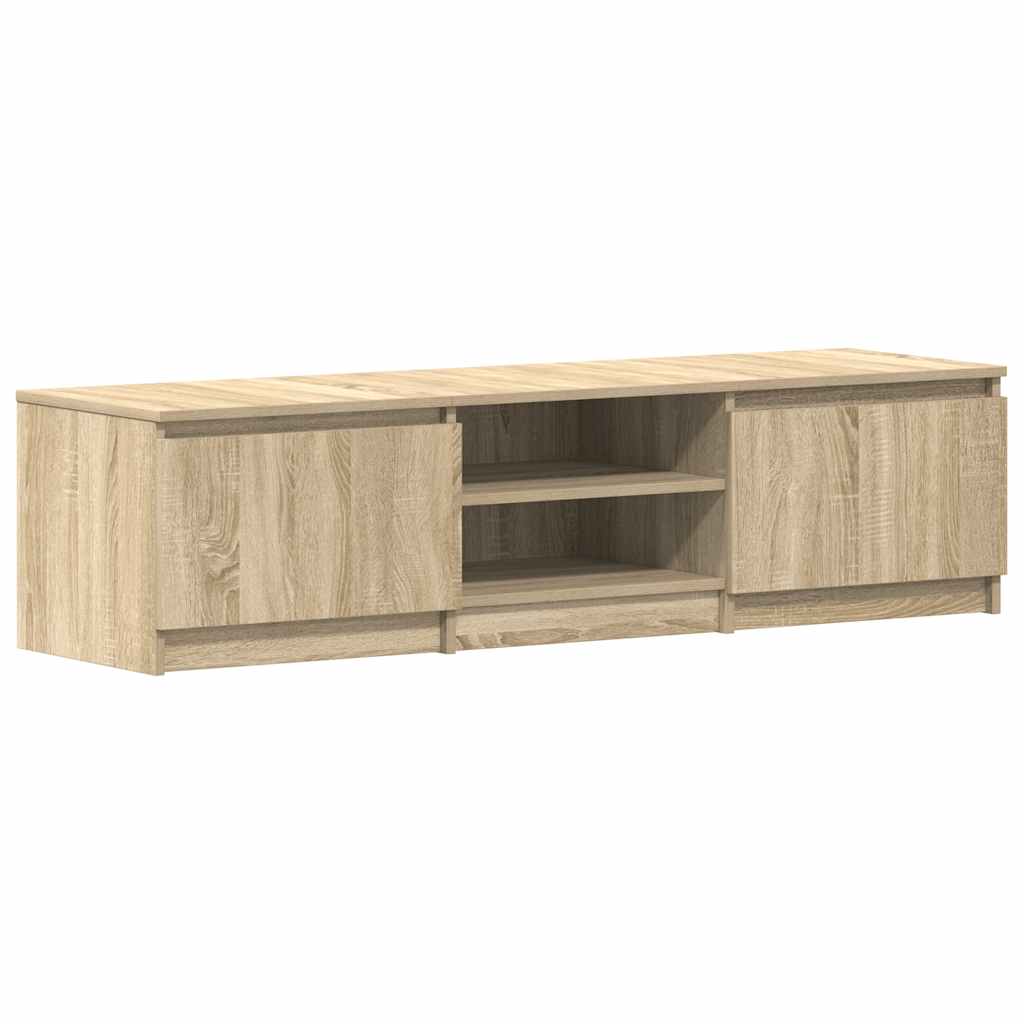 Meuble TV Chêne sonoma 140x40x35,5 cm Bois d'ingénierie - XIOS