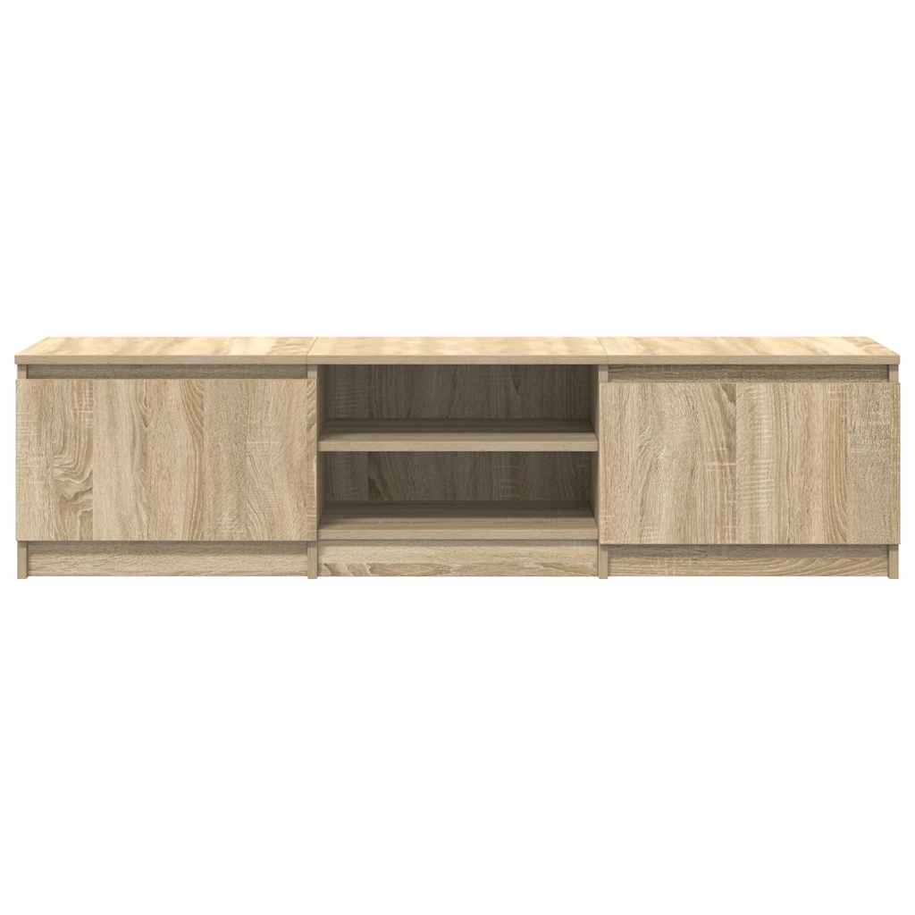 Meuble TV Chêne sonoma 140x40x35,5 cm Bois d'ingénierie - XIOS