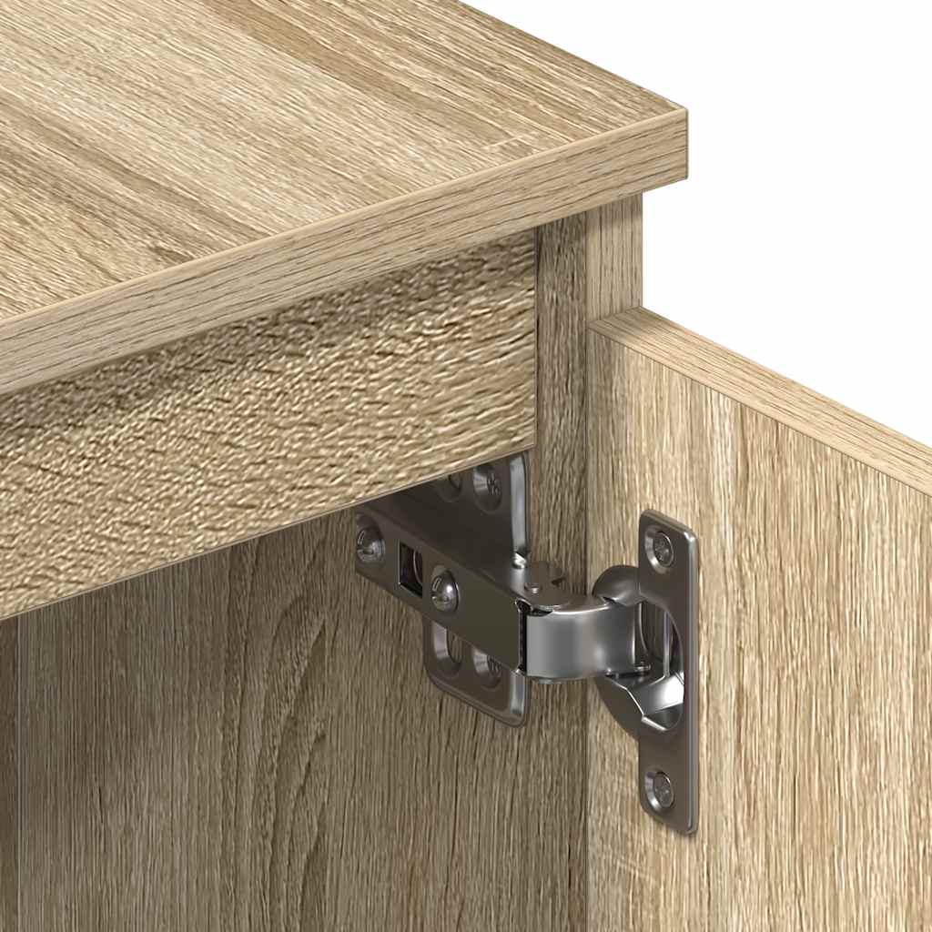 Meuble TV Chêne sonoma 140x40x35,5 cm Bois d'ingénierie - XIOS
