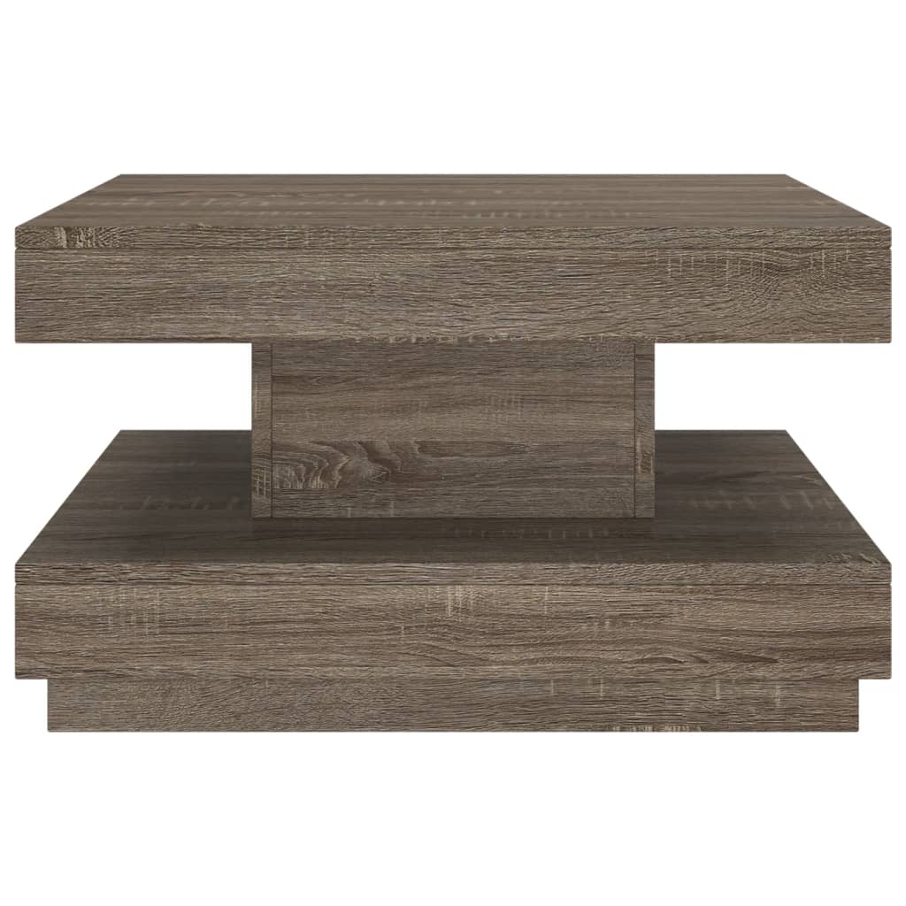 Table basse Gris 60x60x35 cm MDF - XIOS