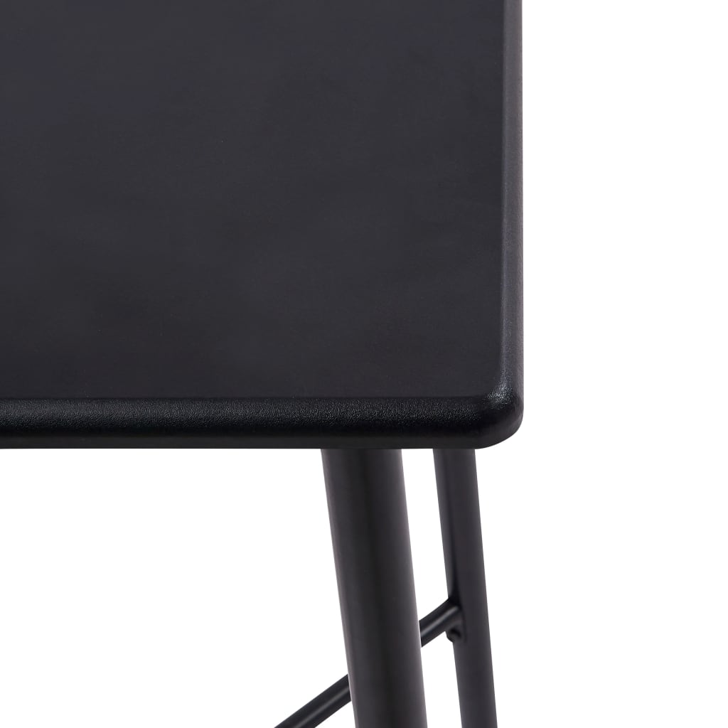 Table de bar Noir 60x60x111 cm MDF - XIOS