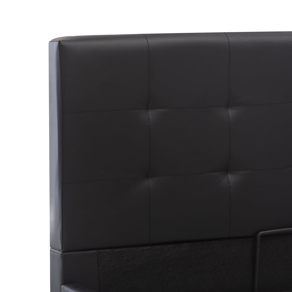 Cadre de lit avec rangement hydraulique Similicuir 160x200 cm - XIOS