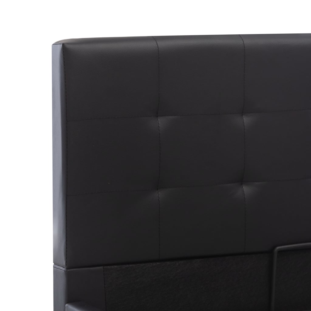 Cadre de lit avec rangement hydraulique Similicuir 180x200 cm - XIOS