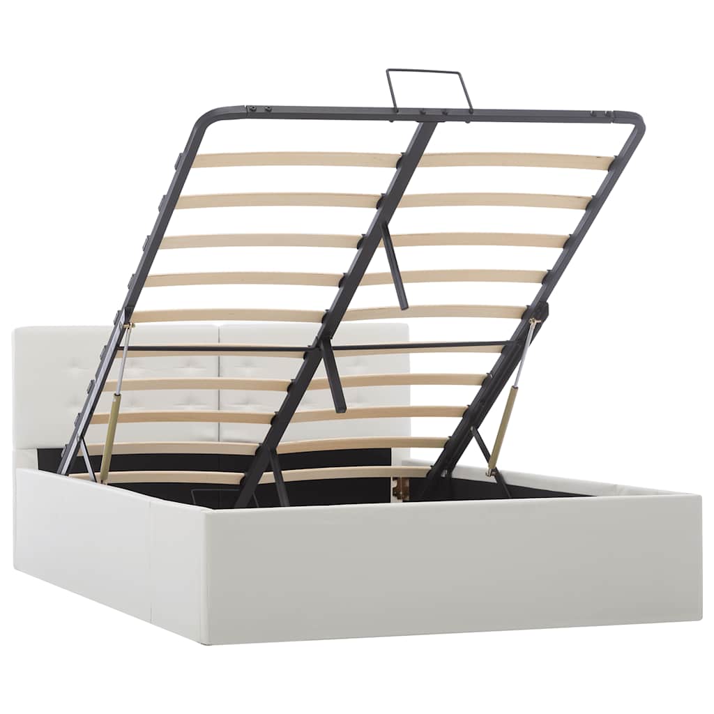 Cadre de lit à rangement hydraulique sans matelas 120x200 cm - XIOS