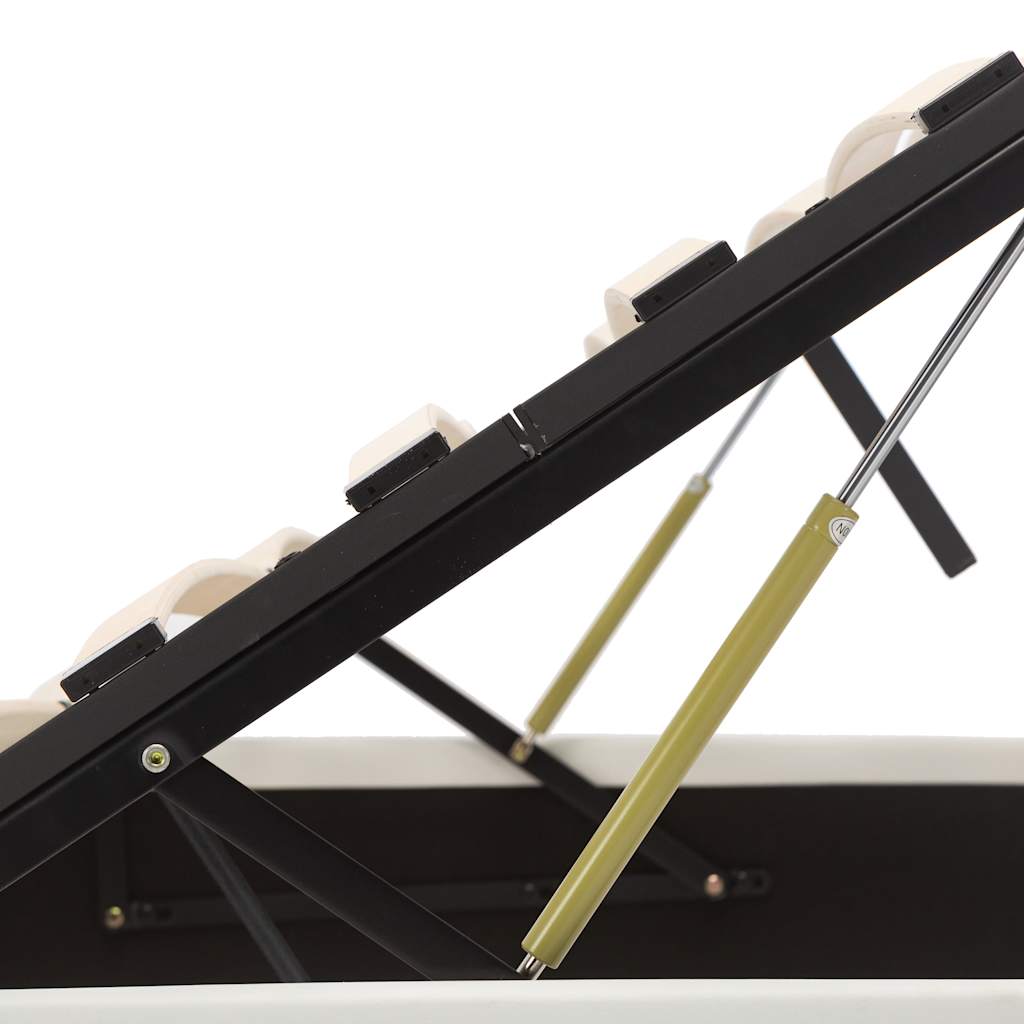 Cadre de lit avec rangement hydraulique 180x200 cm similicuir - XIOS