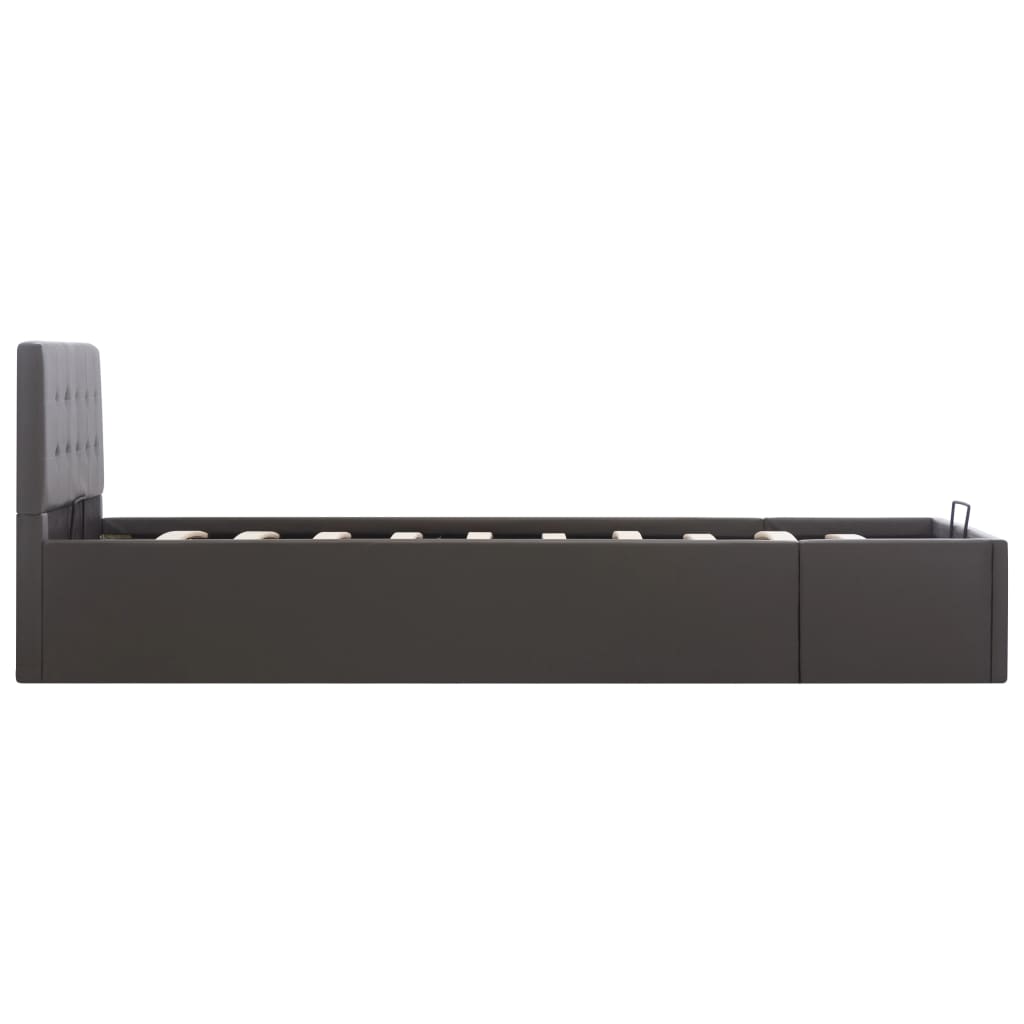 Cadre de lit à rangement hydraulique sans matelas 100x200 cm - XIOS