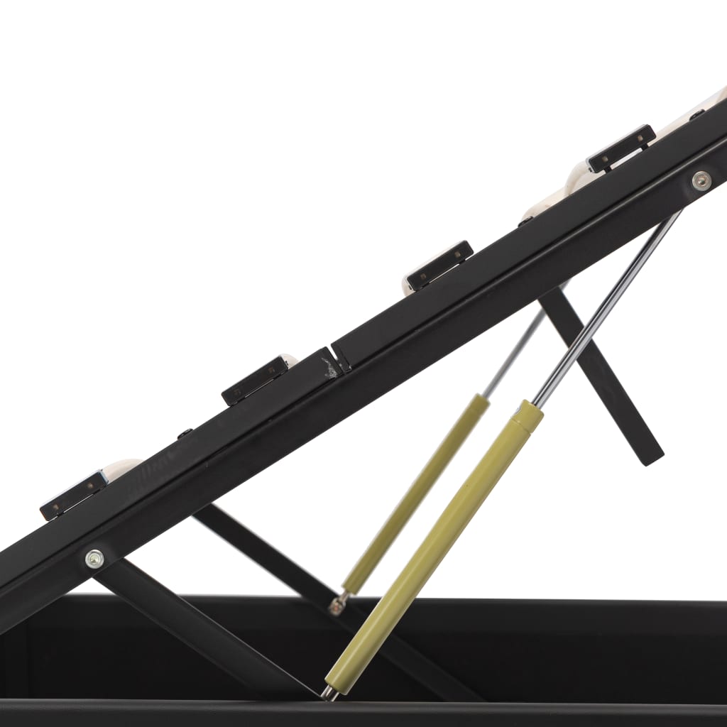 Cadre de lit à rangement hydraulique sans matelas 100x200 cm - XIOS