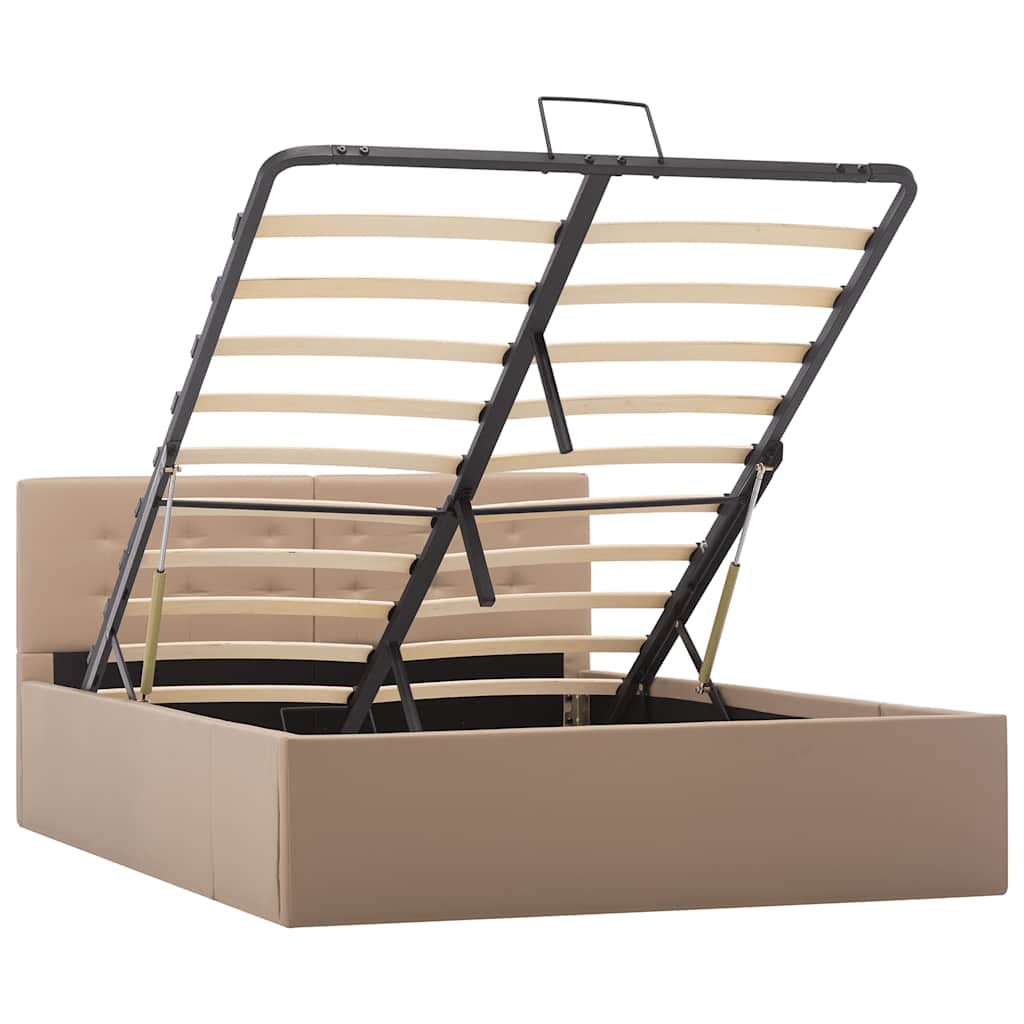 Cadre de lit à rangement hydraulique sans matelas 120x200 cm - XIOS
