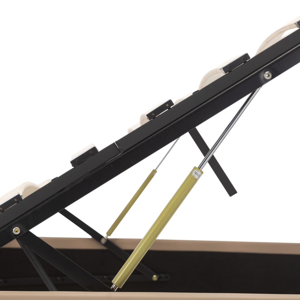 Cadre de lit avec rangement hydraulique Similicuir 160x200 cm - XIOS