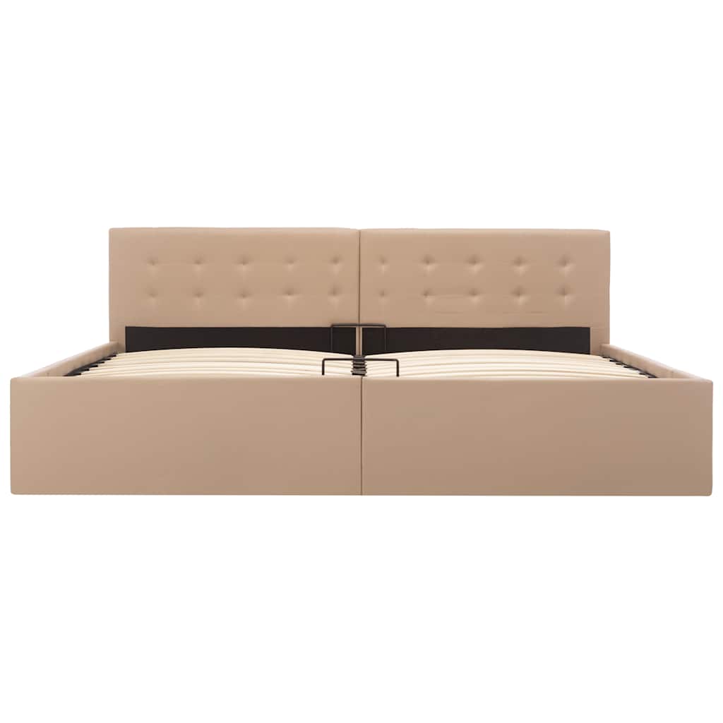 Cadre de lit avec rangement hydraulique Similicuir 180x200 cm - XIOS