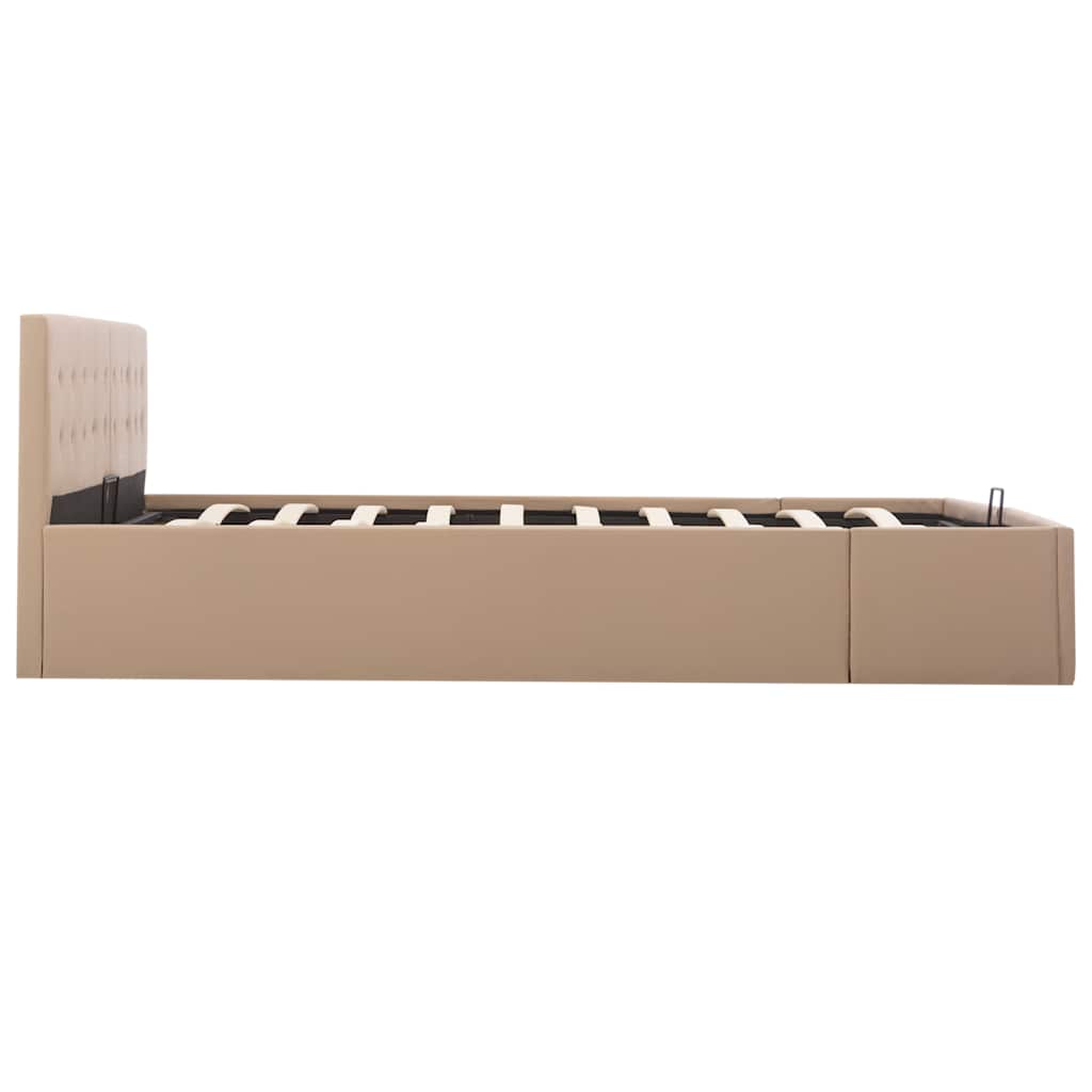 Cadre de lit avec rangement hydraulique Similicuir 180x200 cm - XIOS