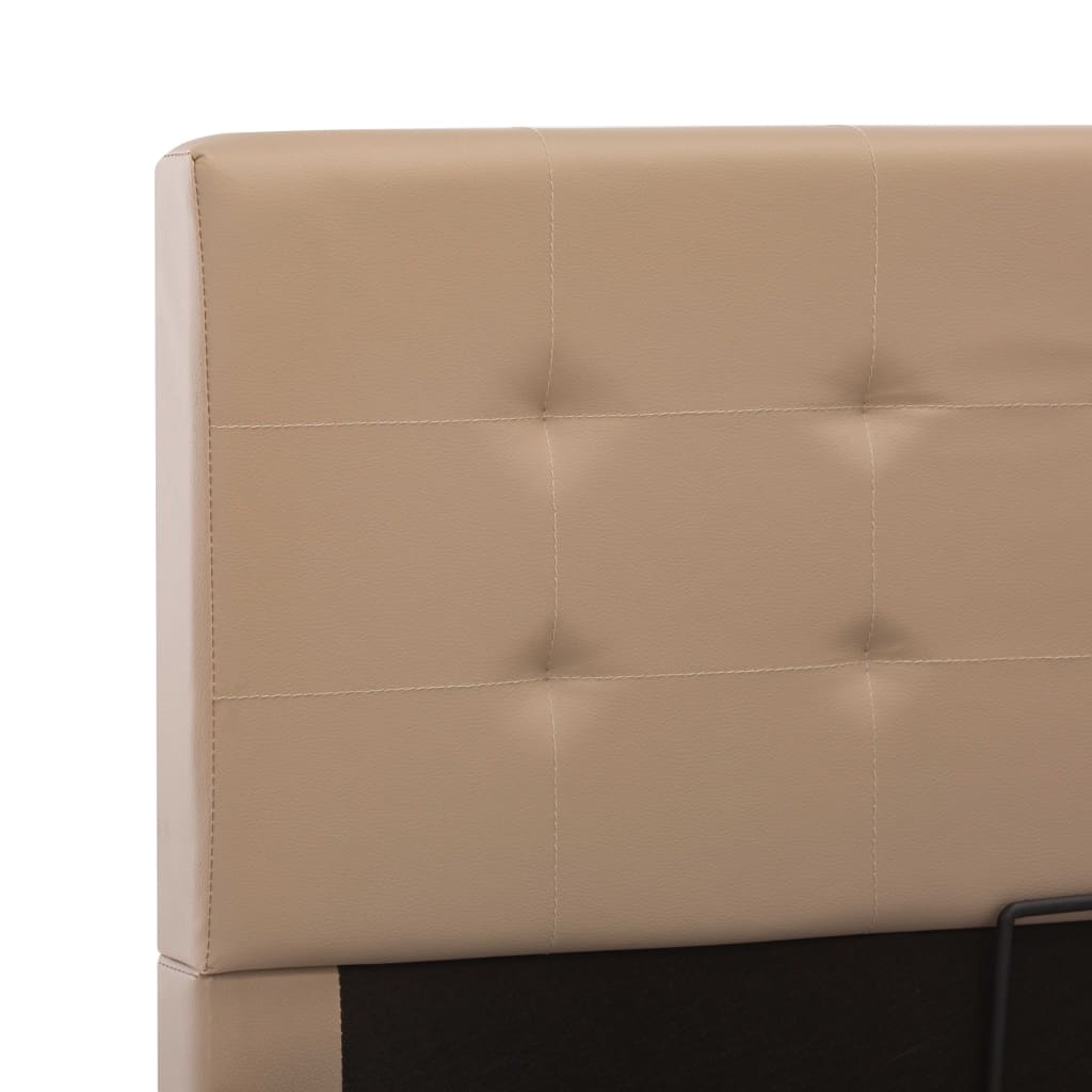 Cadre de lit avec rangement hydraulique Similicuir 180x200 cm - XIOS