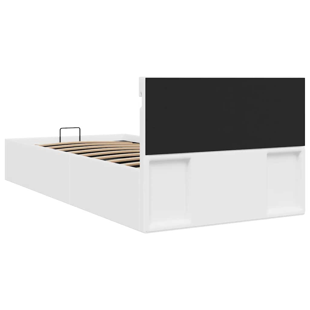 Cadre de lit à rangement hydraulique sans matelas avec LED - XIOS
