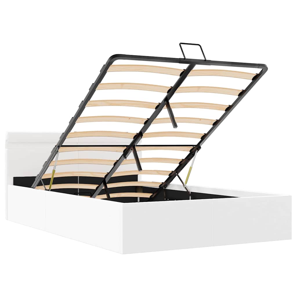 Cadre de lit à rangement hydraulique sans matelas avec LED - XIOS