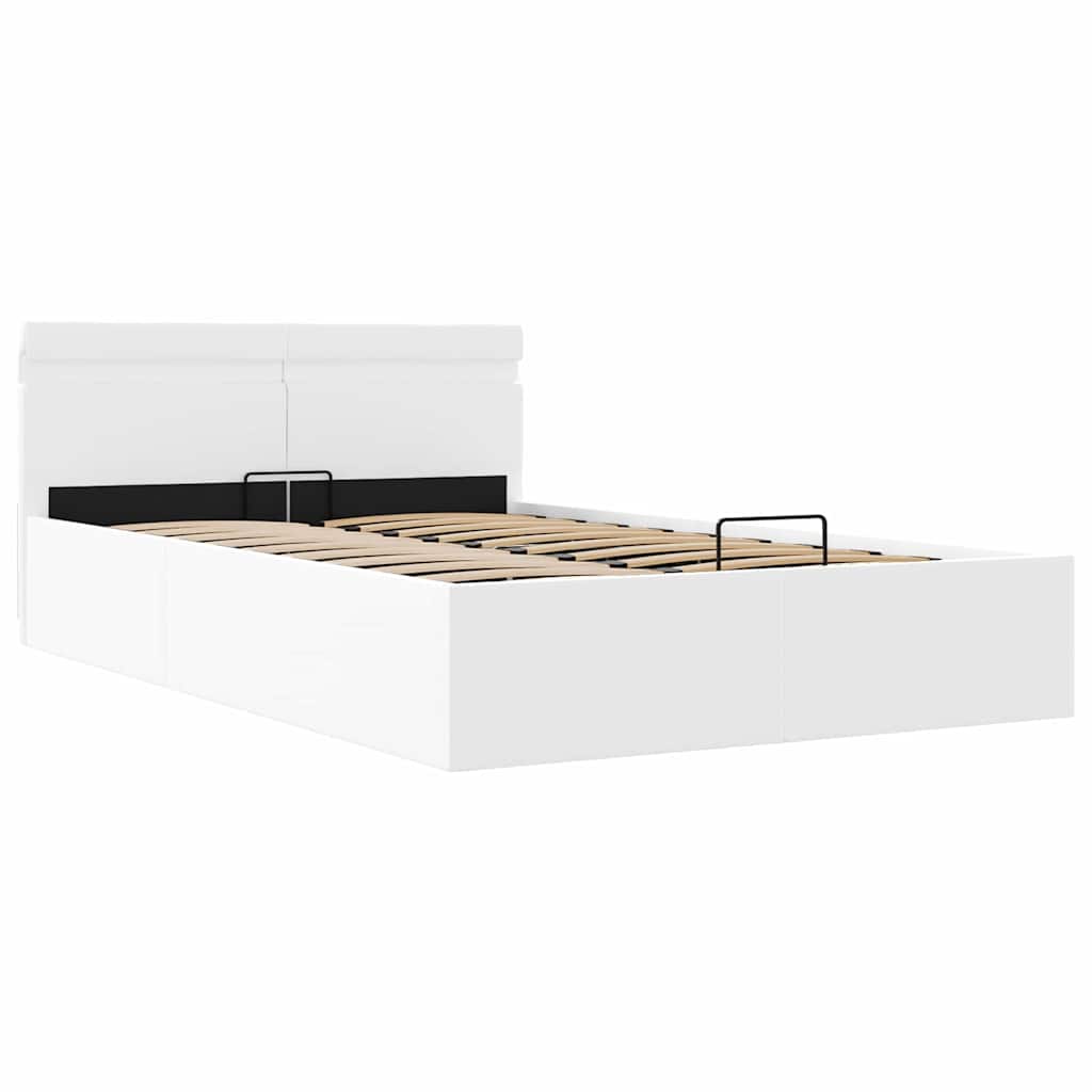 Cadre de lit à rangement hydraulique sans matelas avec LED - XIOS