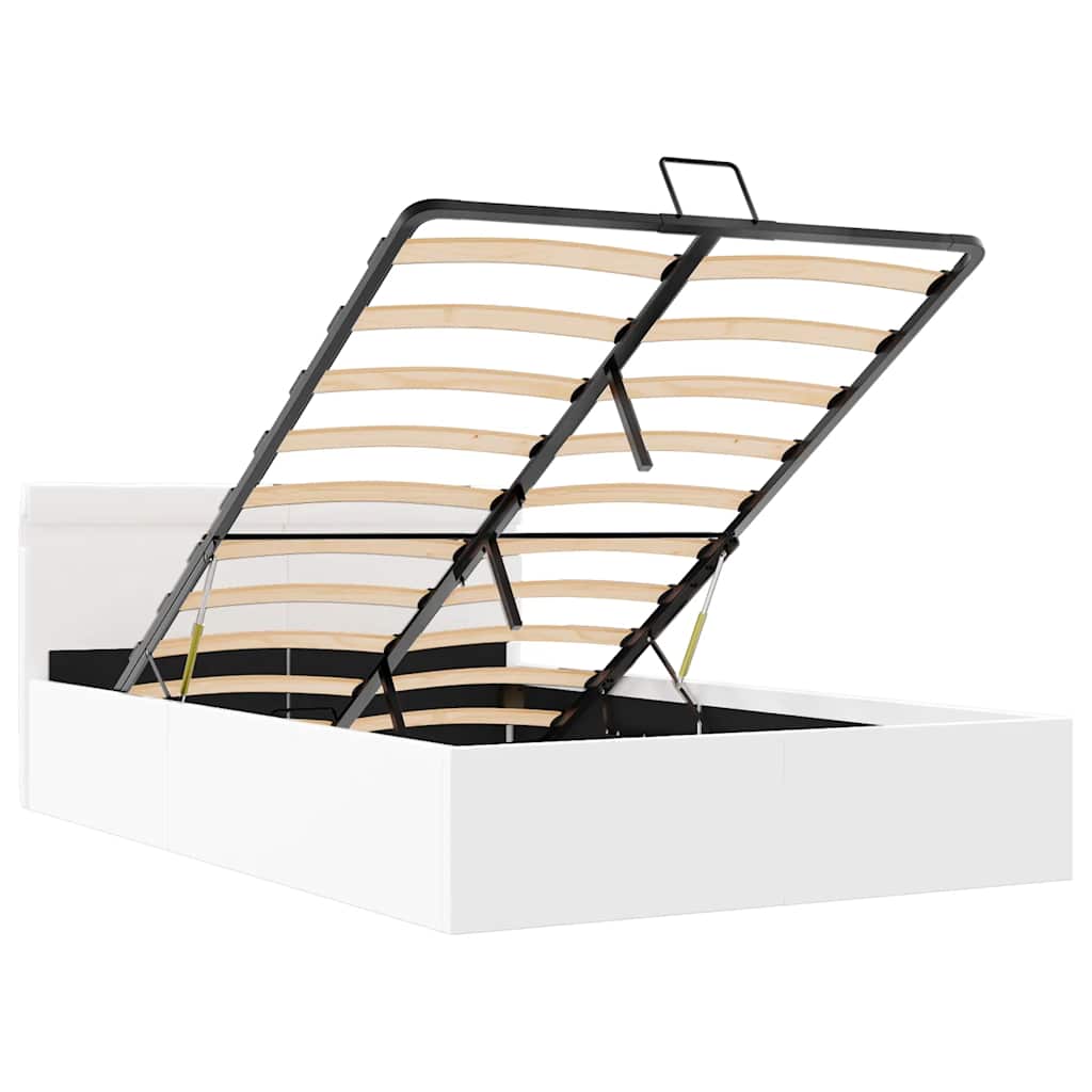 Cadre de lit à rangement hydraulique sans matelas avec LED - XIOS