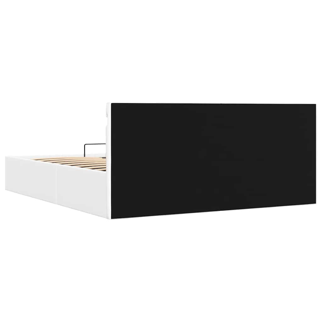 Cadre de lit à rangement hydraulique sans matelas avec LED - XIOS