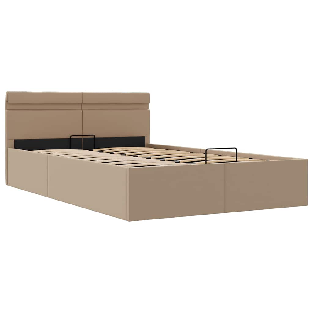 Cadre de lit à rangement hydraulique sans matelas 140x200 cm - XIOS